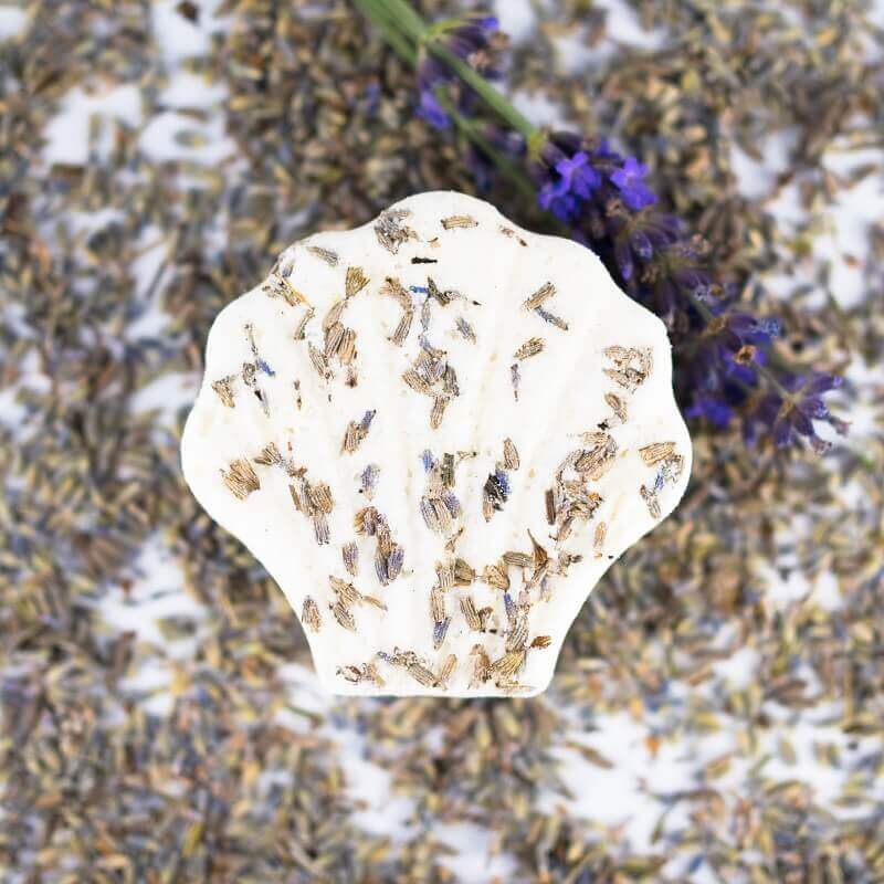 Kostka musująca - Lawendowa