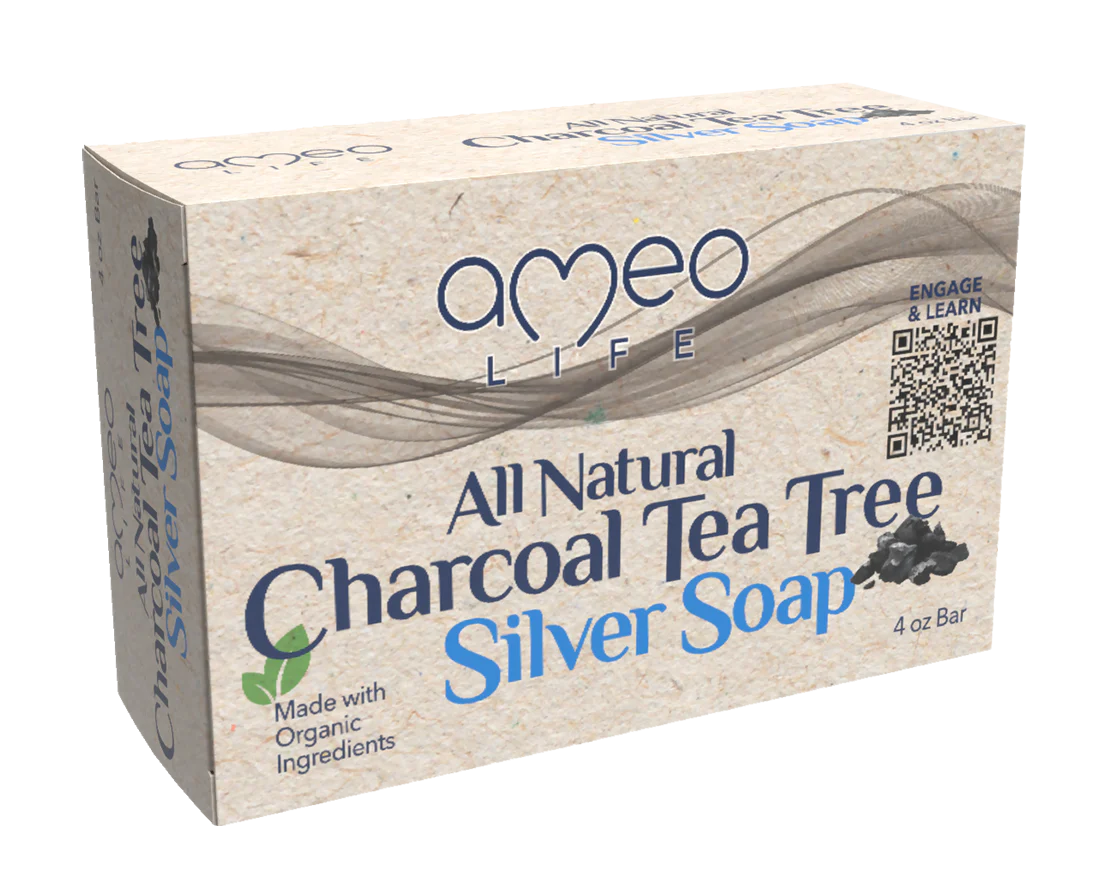 CHARCOAL TEA TREE SILVER SOAP