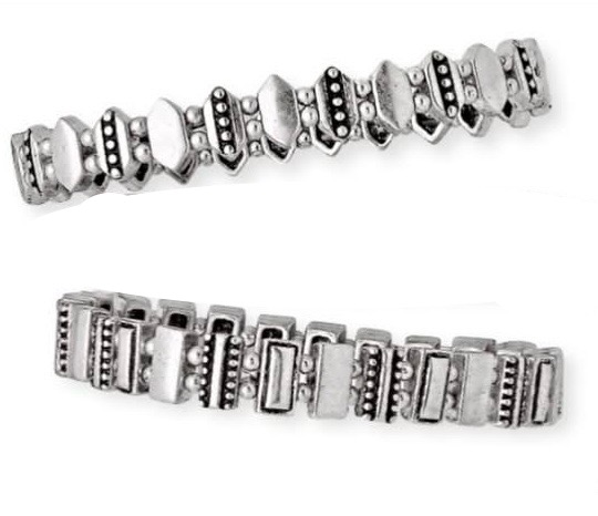 Satin Aztec Design Bracelets