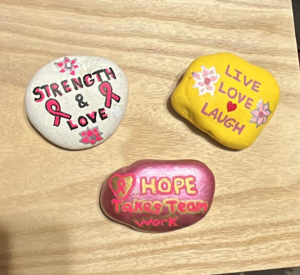 Decorative Painted Stones by Lovechild