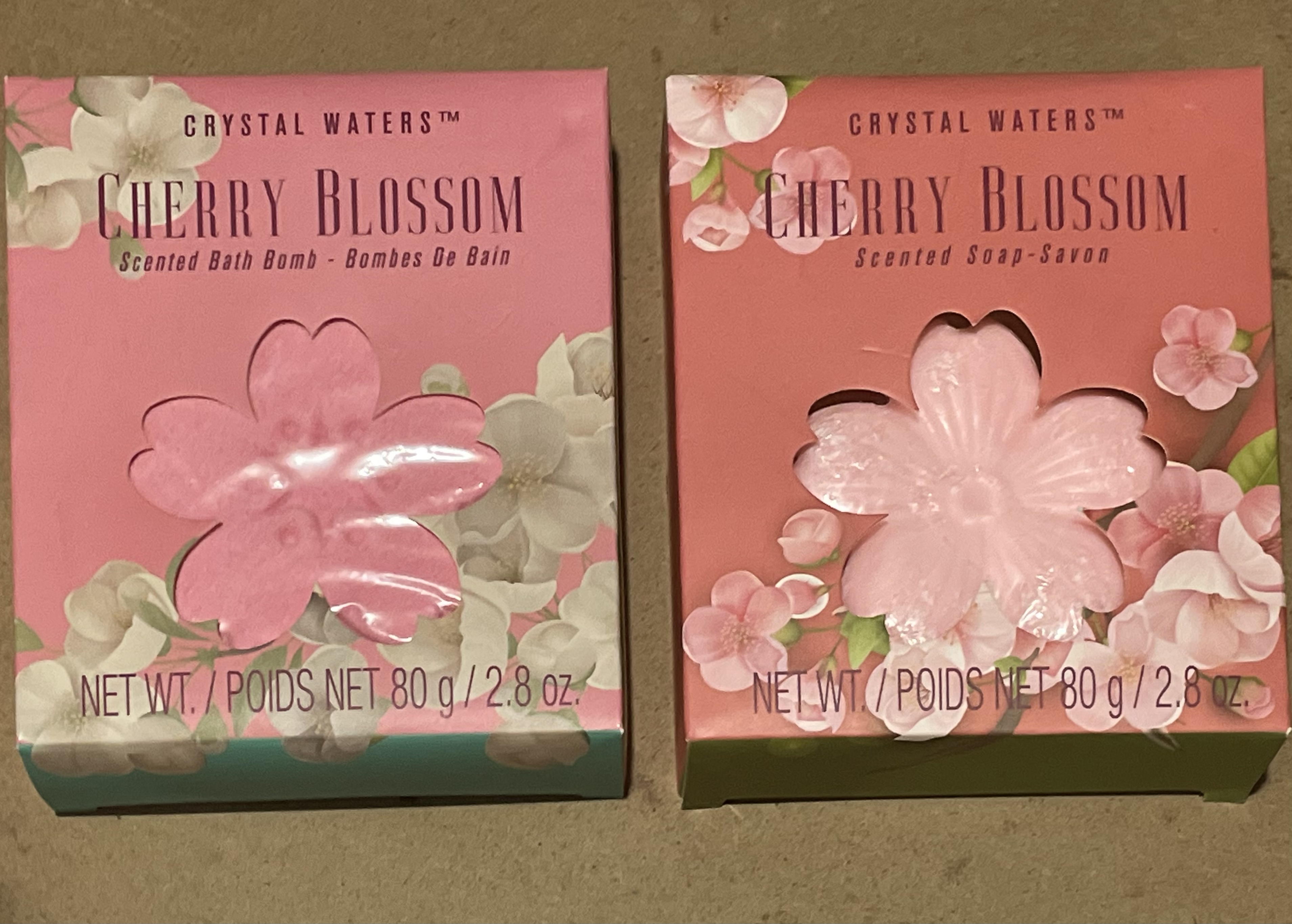 Cherry Blossom Bath Set