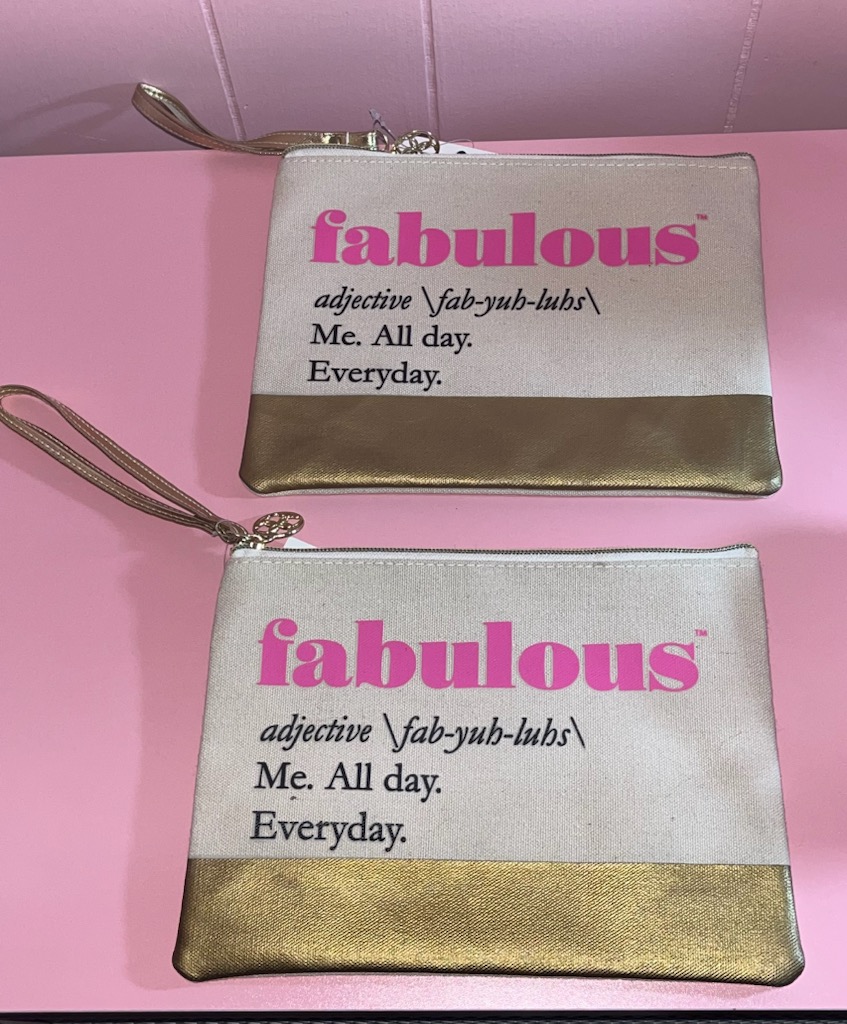 Fabulous Canvas Pouch/Purse/MakeUp Bag