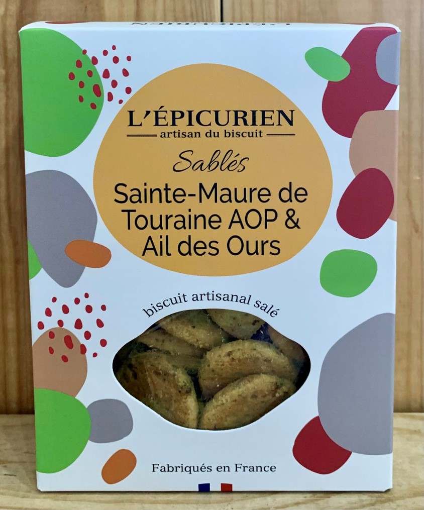 Sablés Sainte-Maure et Ail des Ours