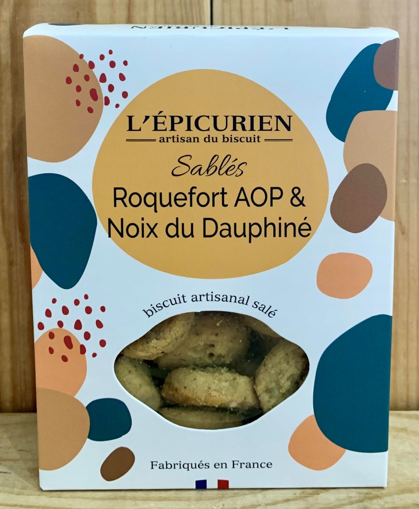Sablés Roquefort et Noix