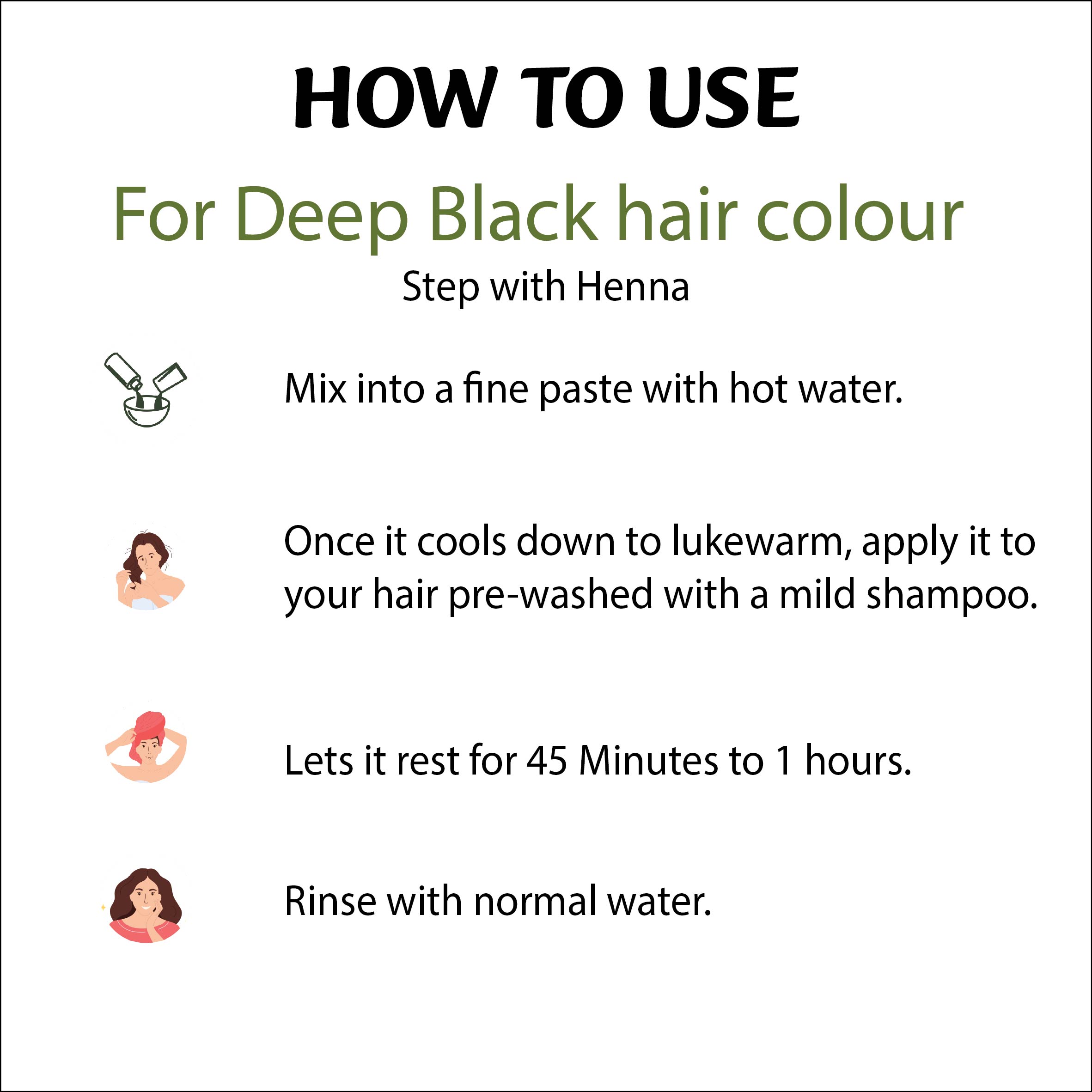 Meedee 100% Pure & Natural Indigo Powder For Hair Care  (100 g)