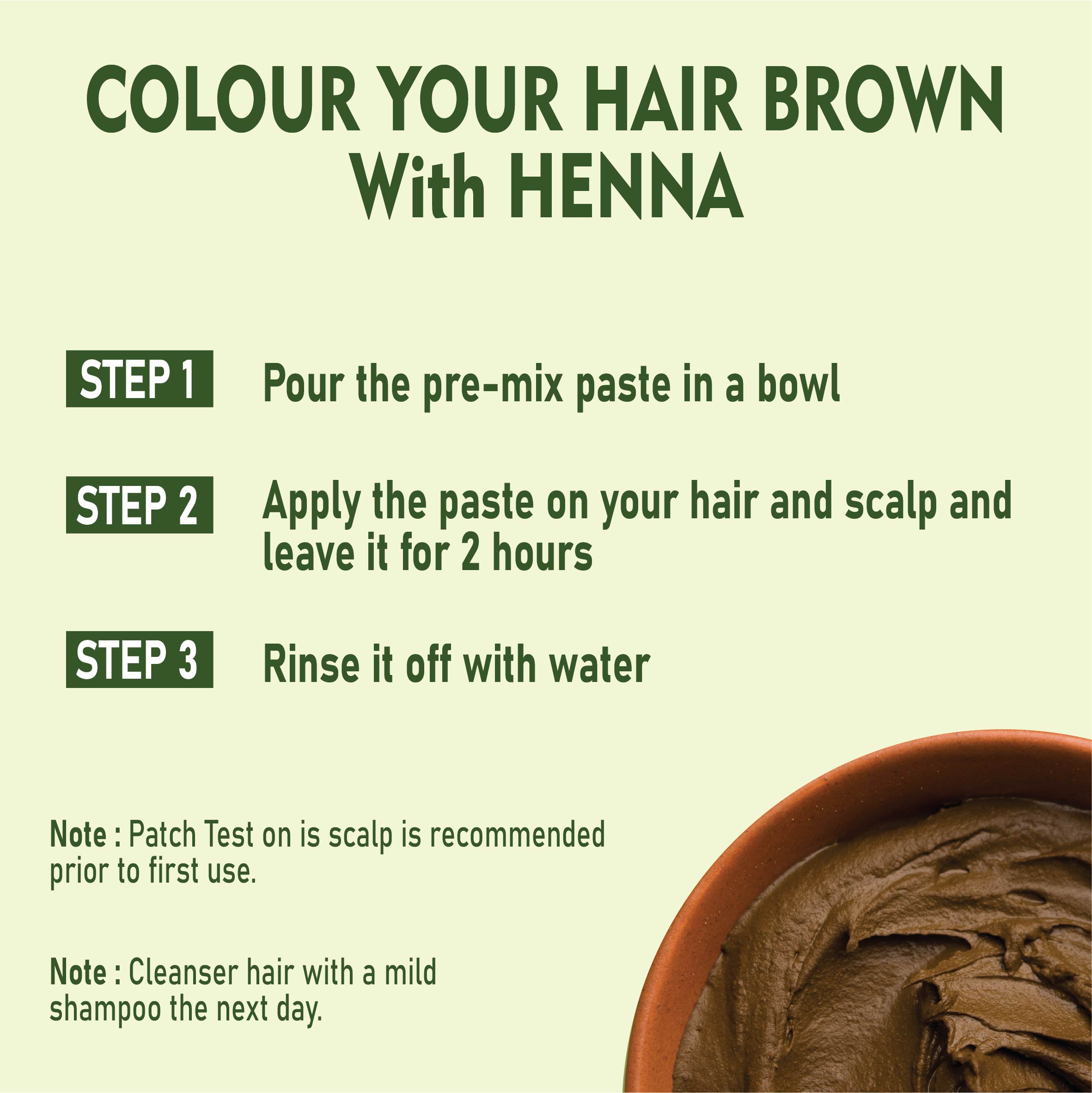 MeeDee Fresh Henna Paste | Pre-Soaked Fresh Henna Paste in Black Tea & 9+ Herbs for Hair | Rich Naturally Colored Hair ( Pack of 1 x 200g)