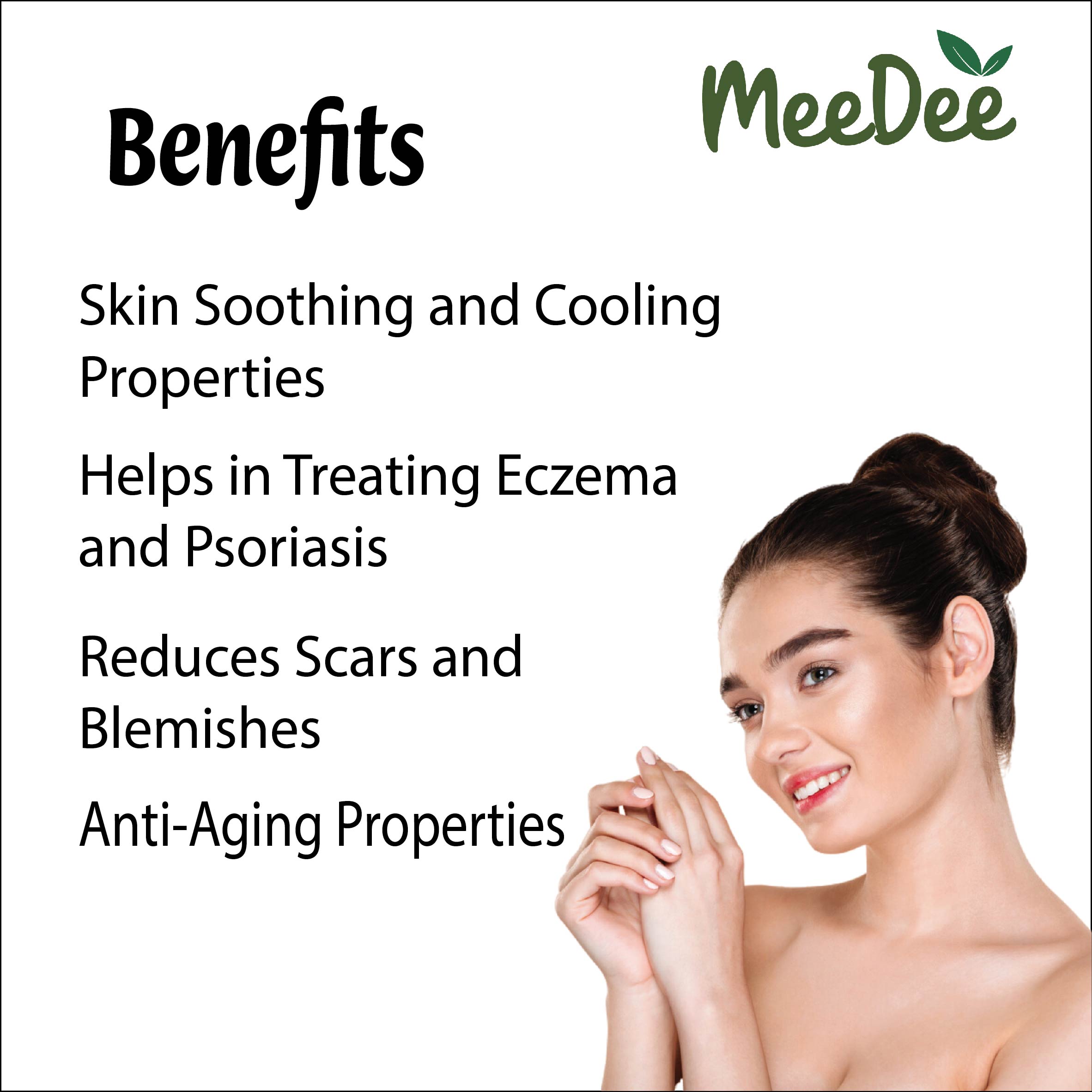 Meedee 100% Pure & Natural chandan Powder For Skin Whitening Face, Skin & Hair 100g