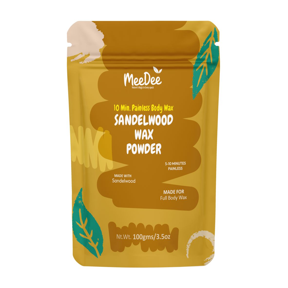 Sandalwood Wax Powder – Natural Hair Removal Wax for Smooth & Soft Skin 100g