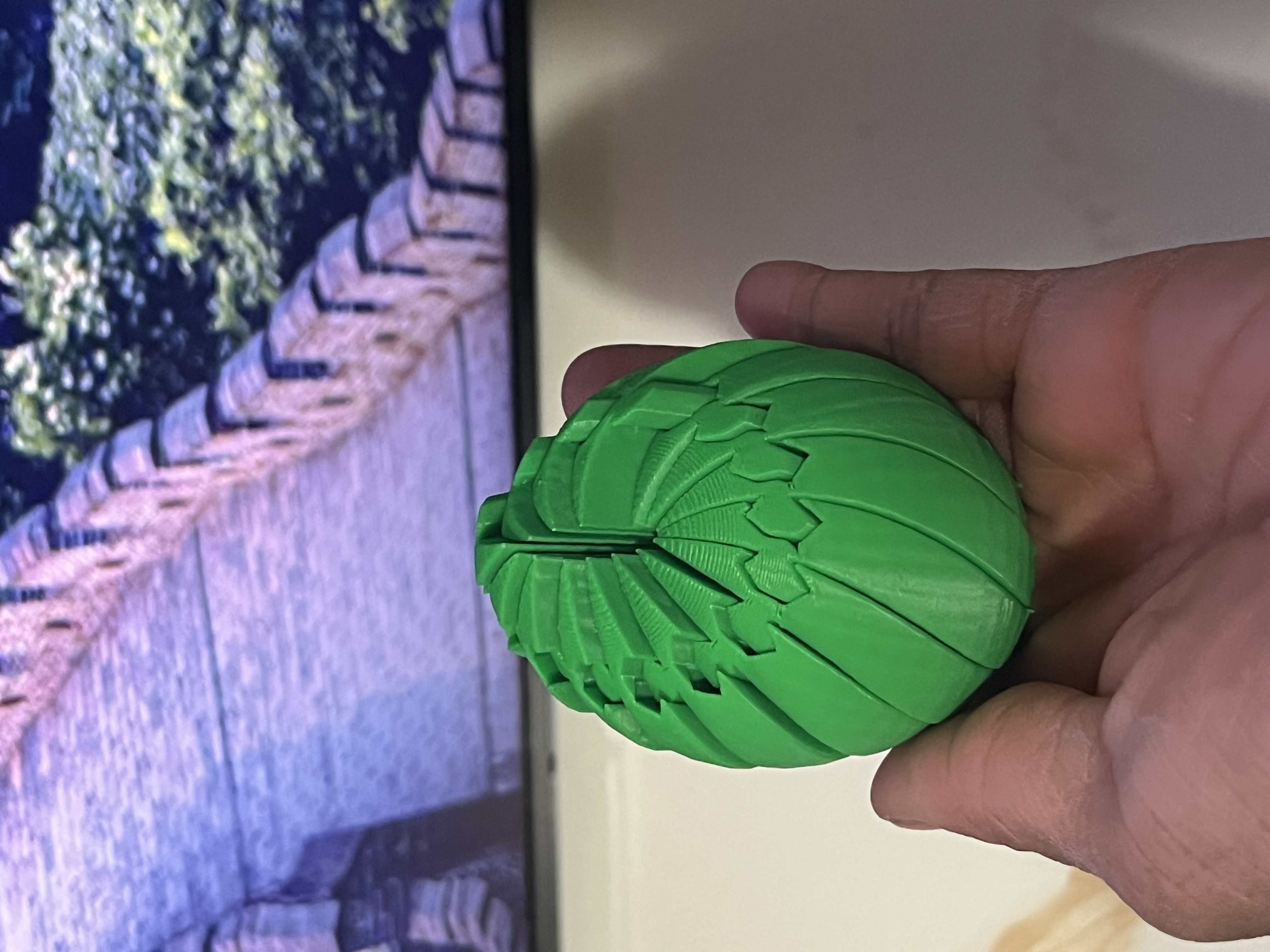 3D Printed Puzzle Fidget Ball
