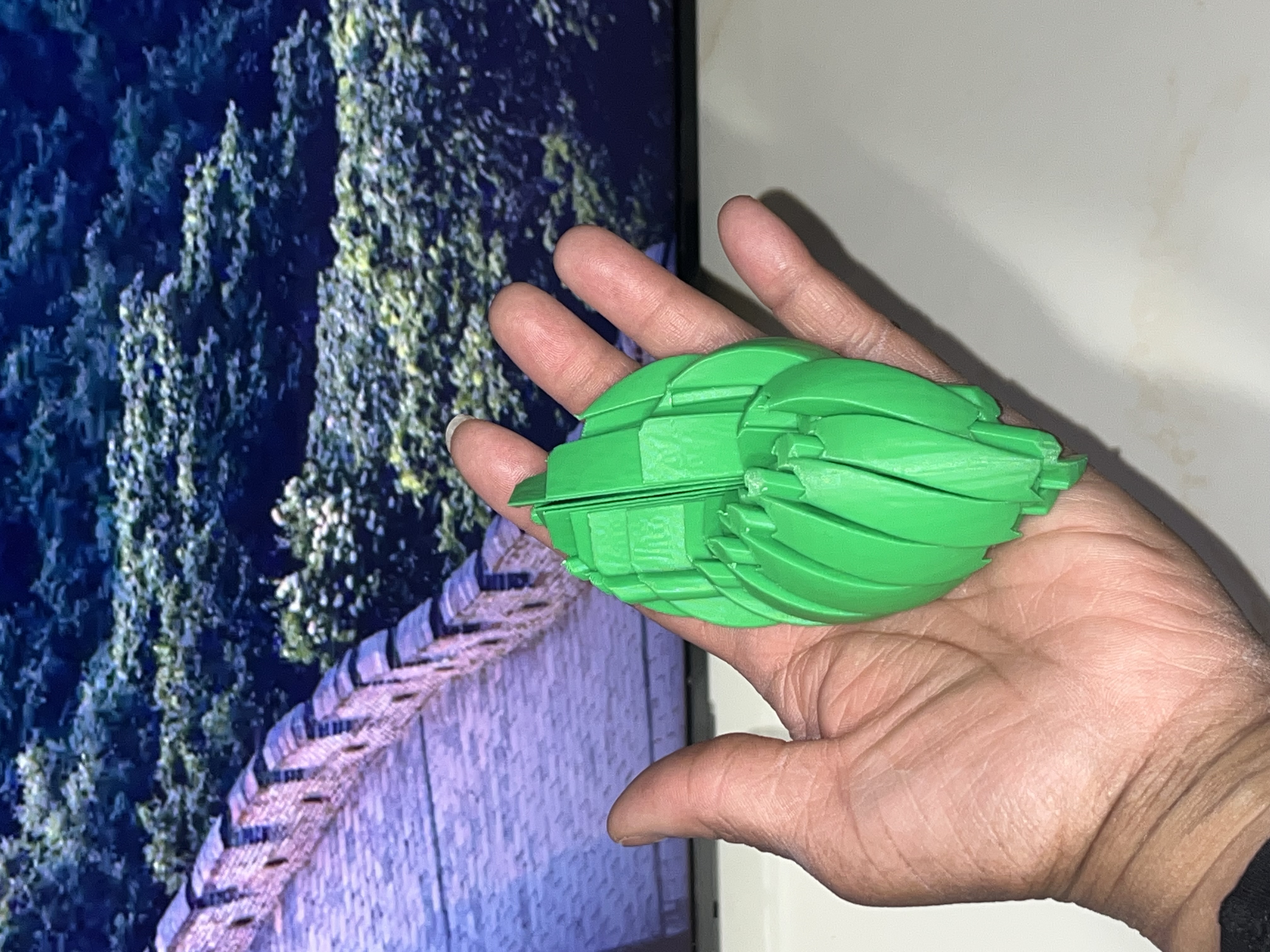 3D Printed Puzzle Fidget Ball