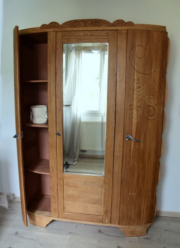 ELEONORE, Armoire 3 portes en chêne