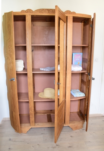 ELEONORE, Armoire 3 portes en chêne