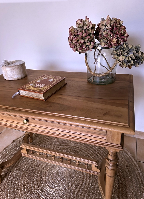 LEONIE, Bureau/Table en Noyer