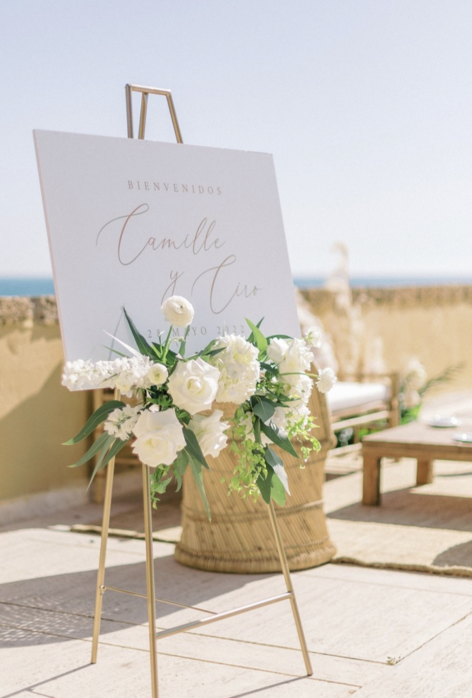 Cartel de Bienvenida