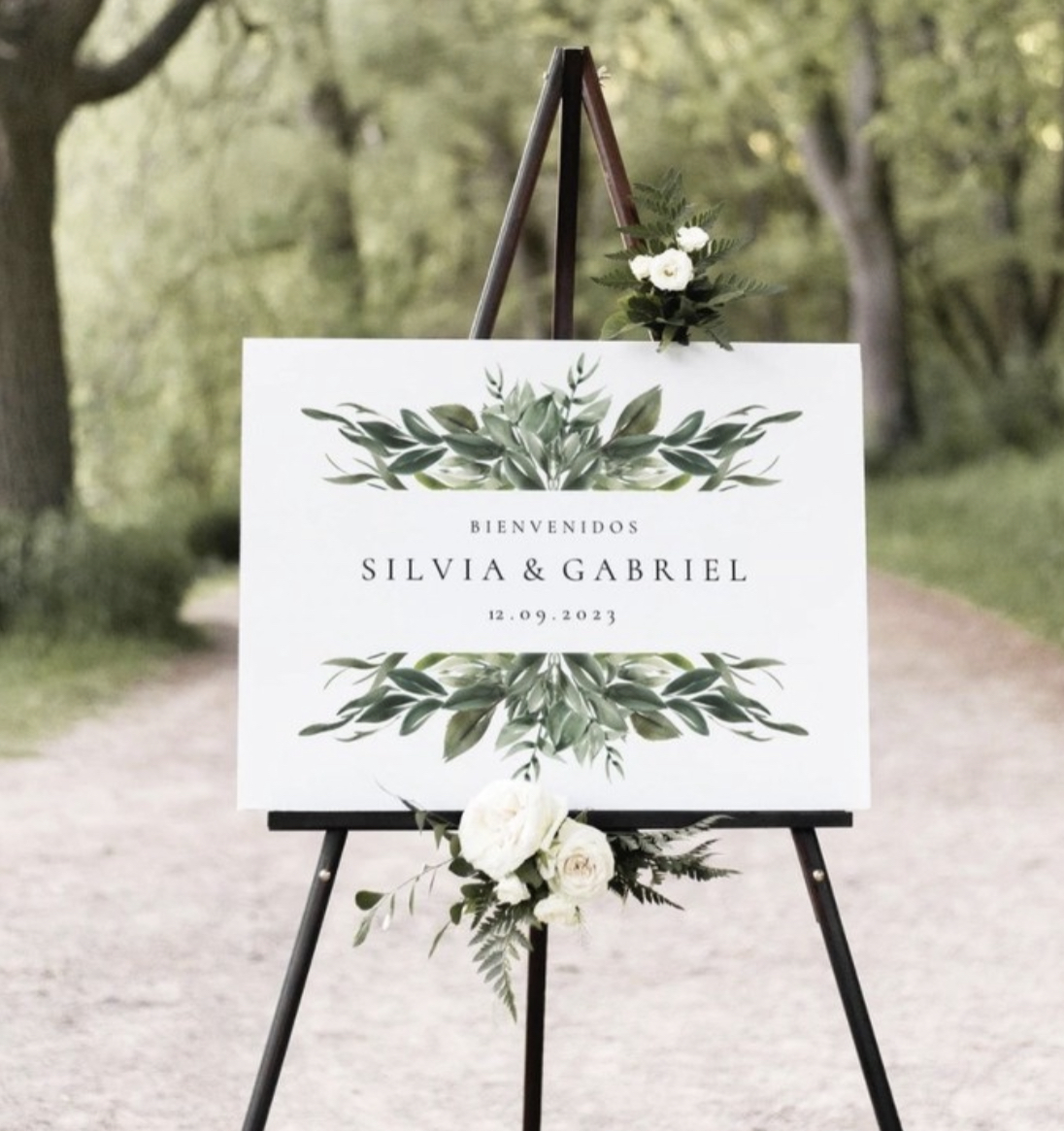 Cartel de Bienvenida