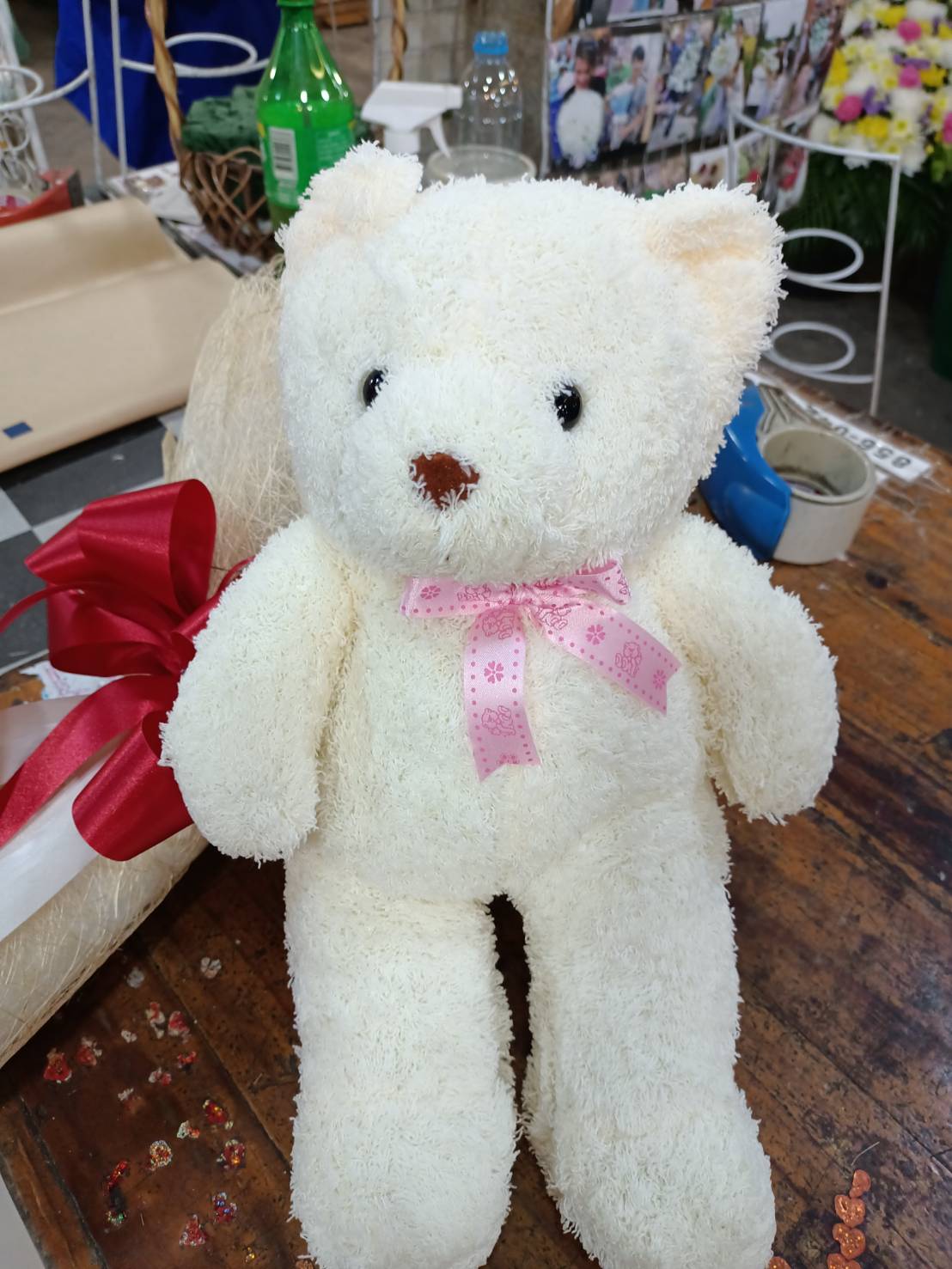 White Teddy Bear