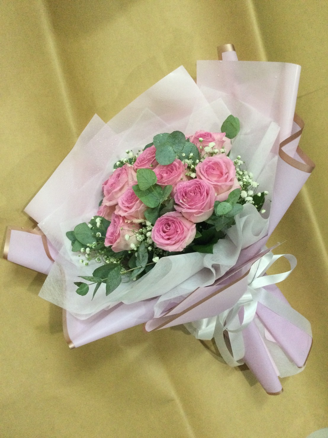 Pink Rose Bouquet