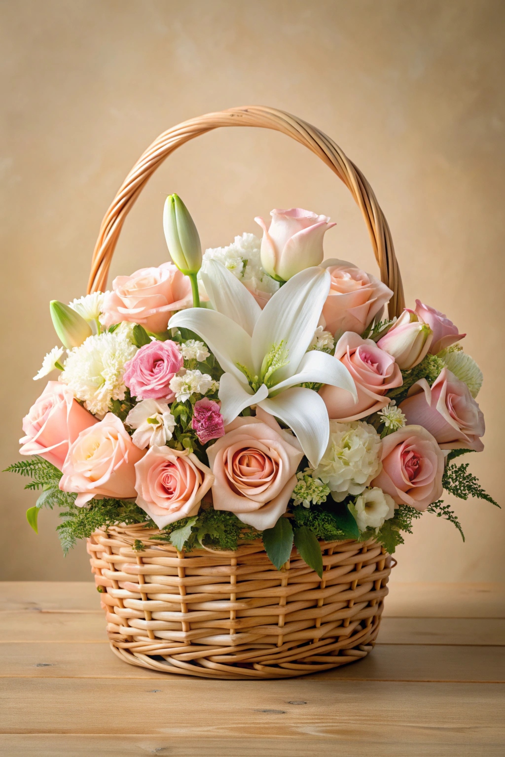 Floral Arrangement Basket