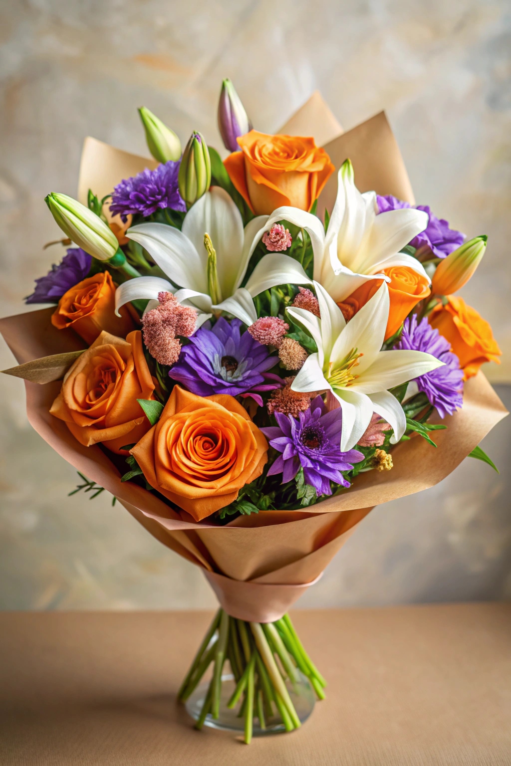 Elegant Mixed Flower Bouquet