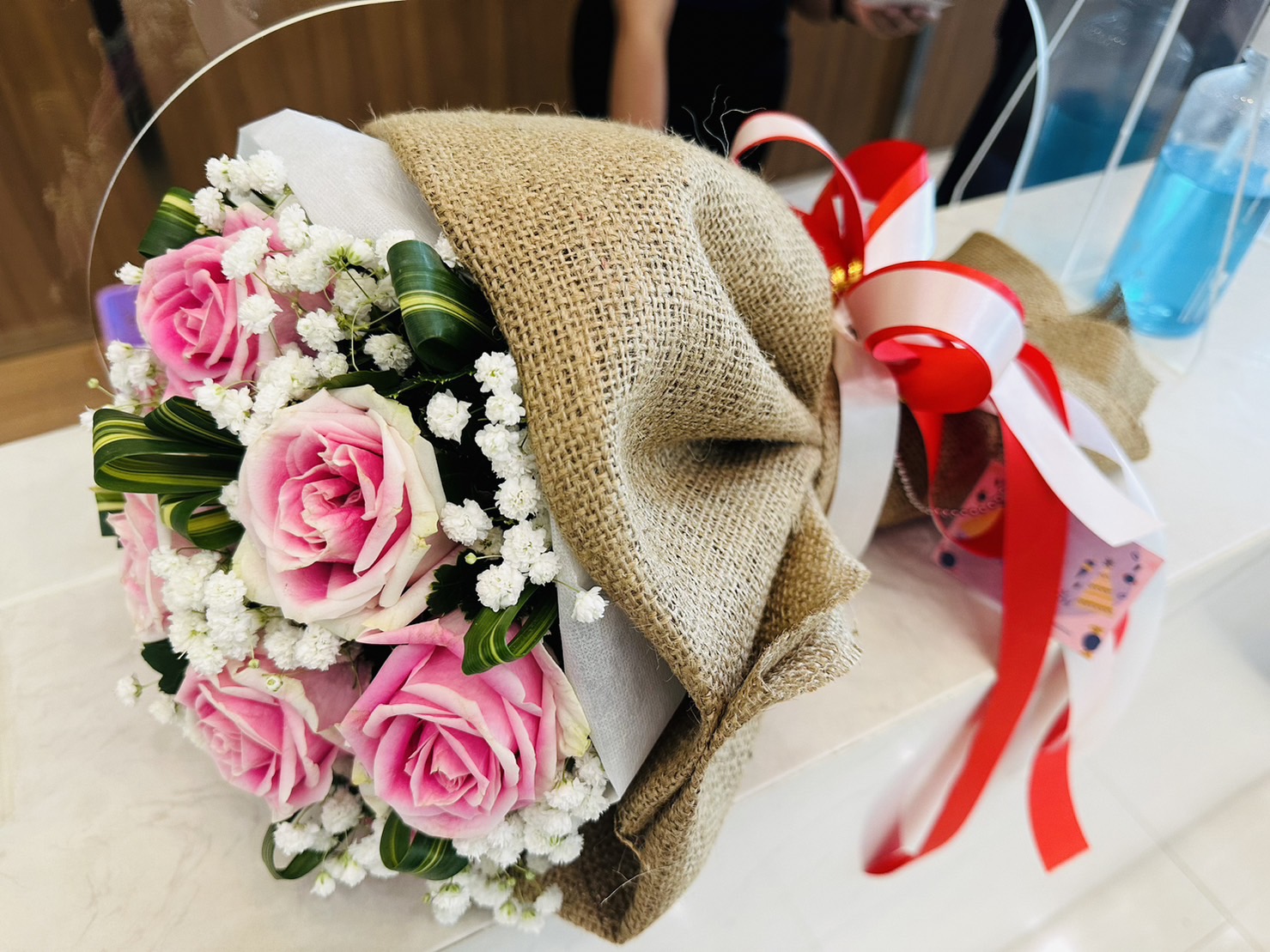 Pink Rose Bouquet