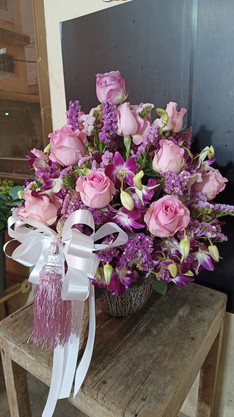 Elegant Pink Floral Arrangement