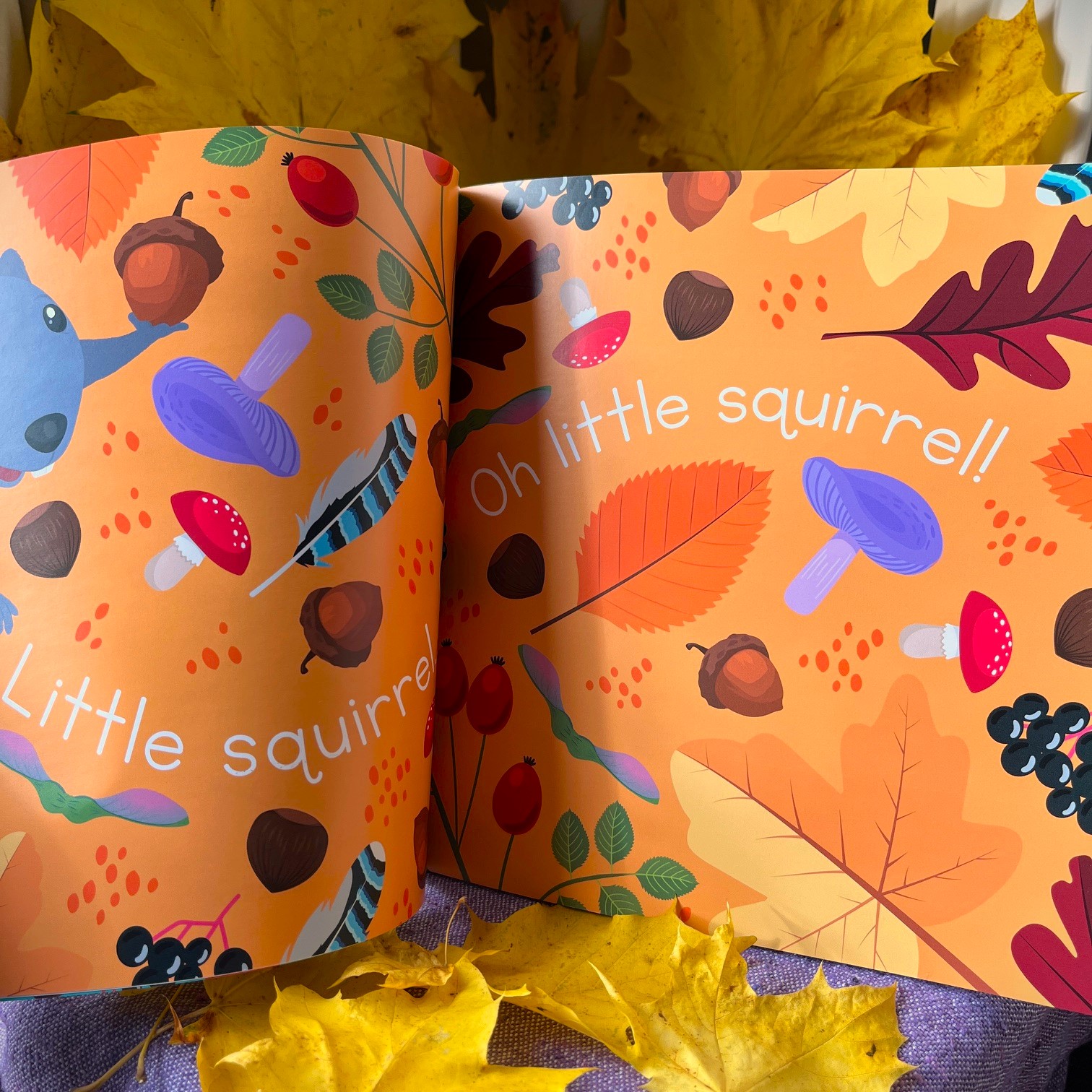 Oh little squirrel! | Illustrated sing-along book