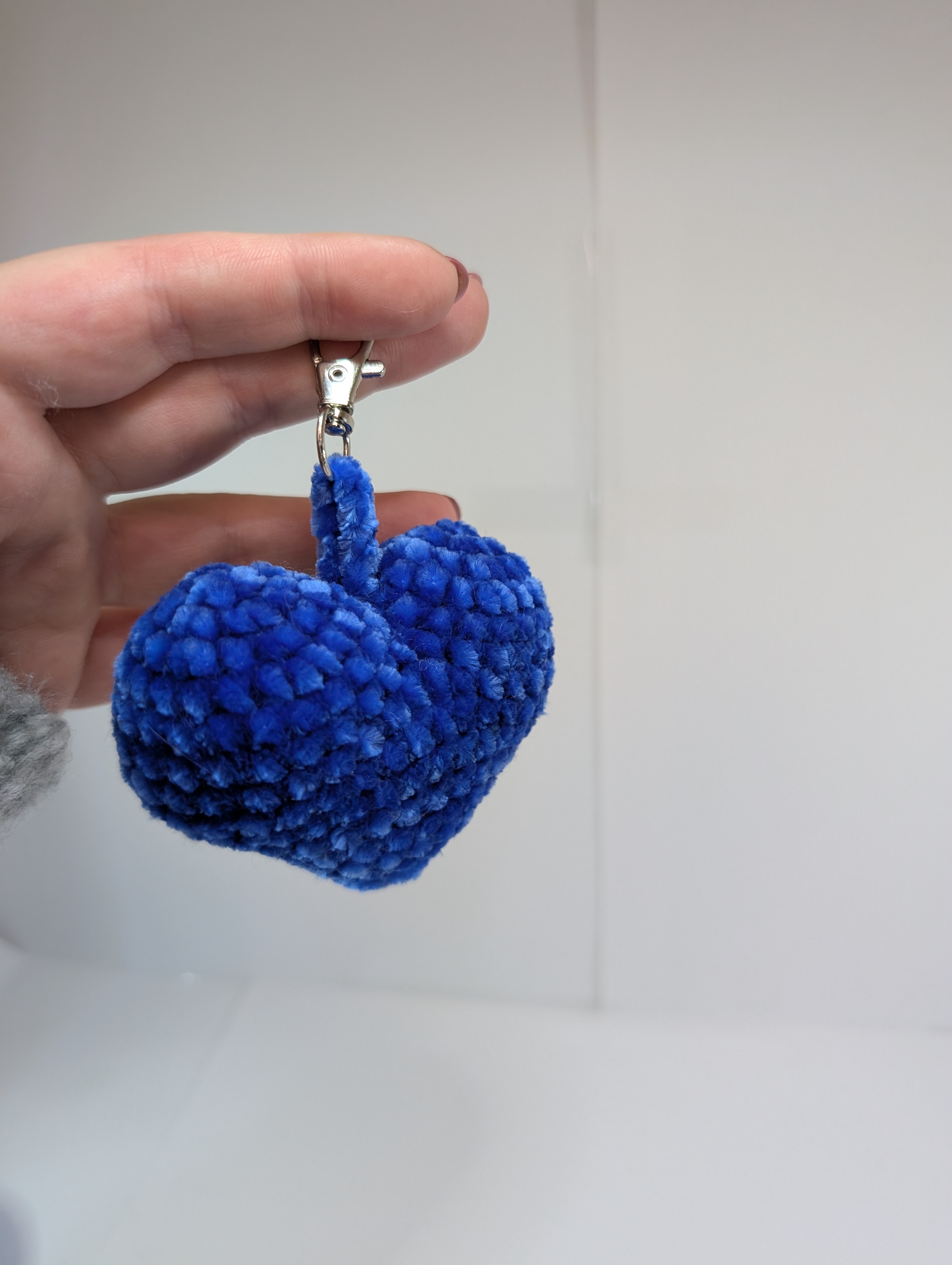 Håndlagde Hjerte Nøkkelringer