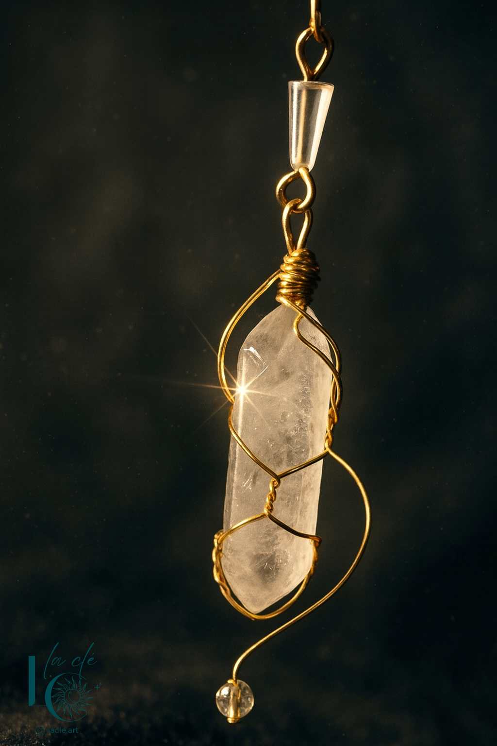 Feather & Crystal