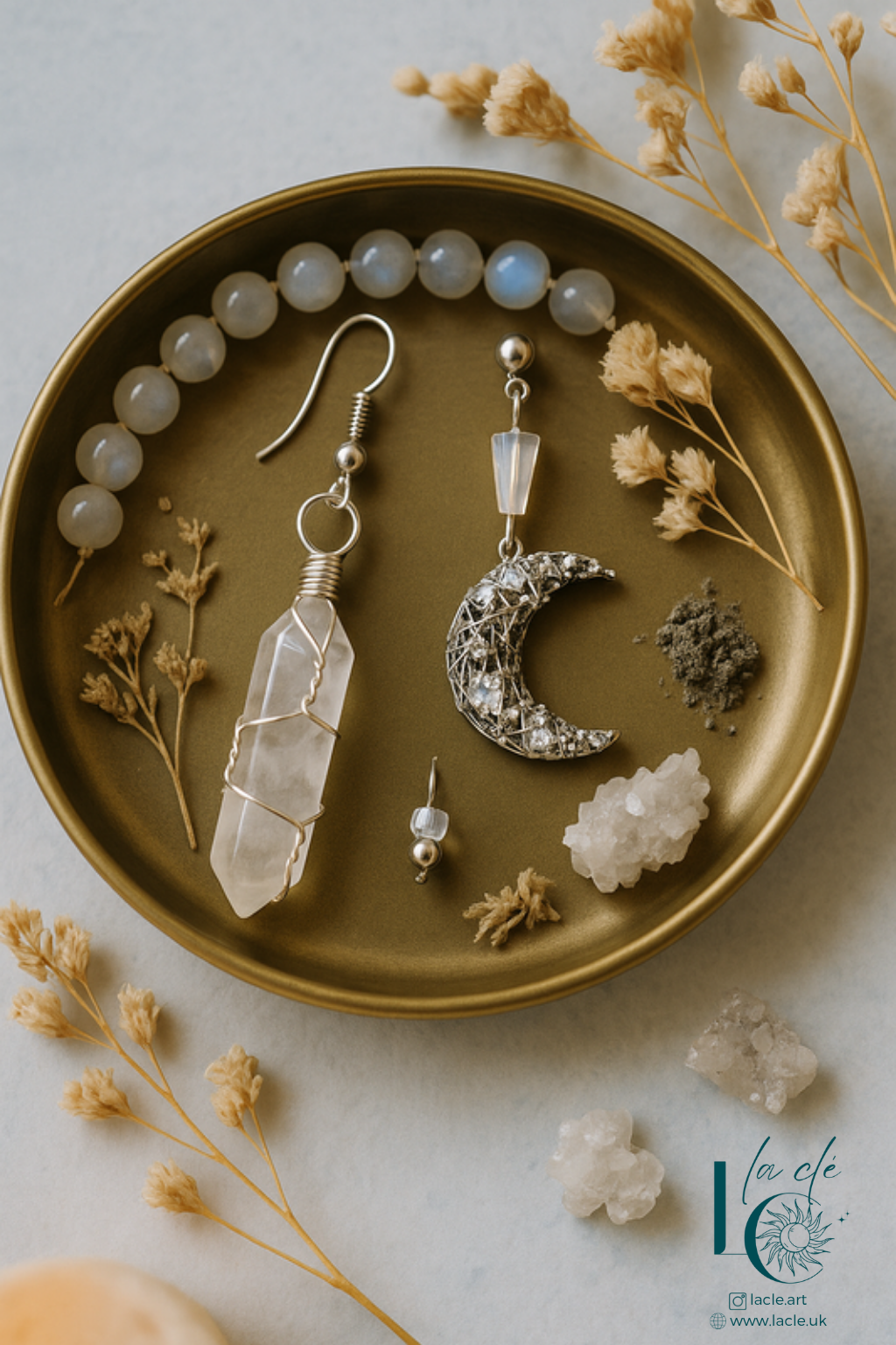 The Moon and Her Crystal