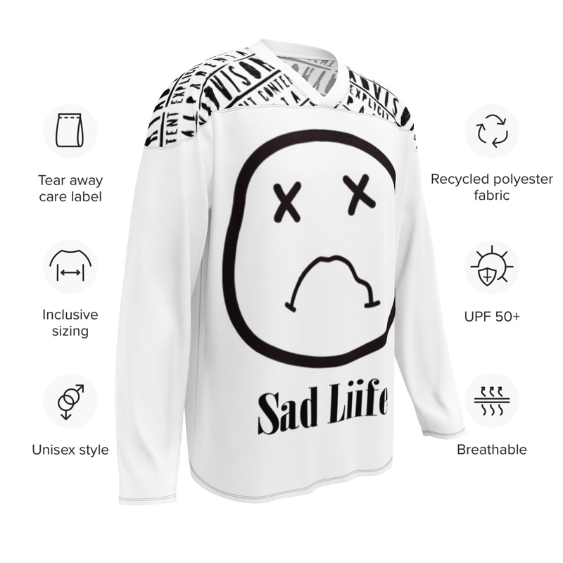 Sad Liife/JDGB Explicit Hockey Jersey