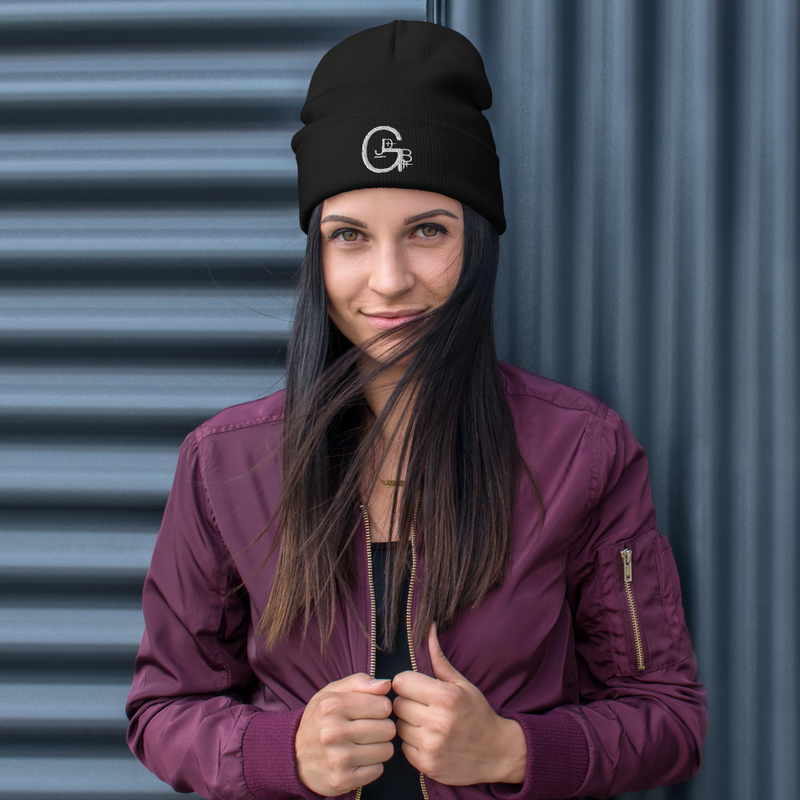 Embroidered JDGB Beanie (White Logo)