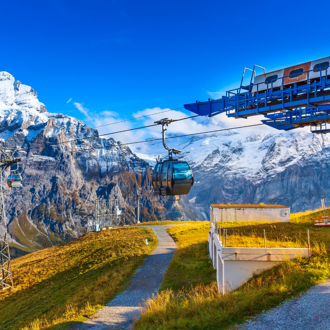 Passeio ao Monte Schilthorn, Mürren e Grindelwald 