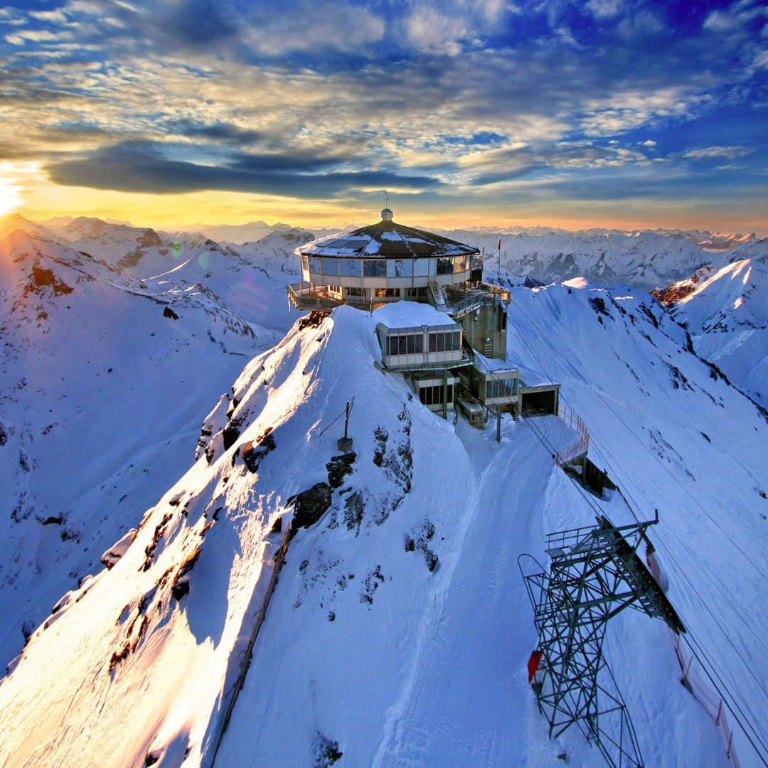 Passeio ao Monte Schilthorn, Mürren e Grindelwald