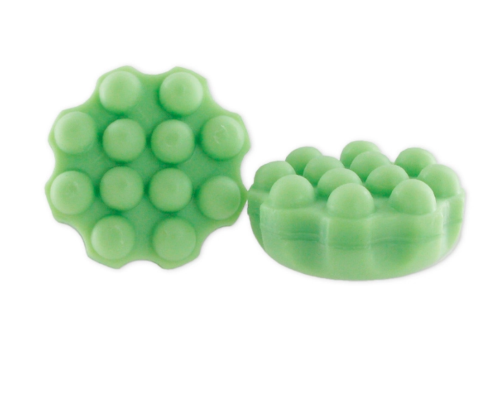 SHAMPOING SOLIDE PICOTS DE MASSAGE CHEVEUX DELICATS THE VERT