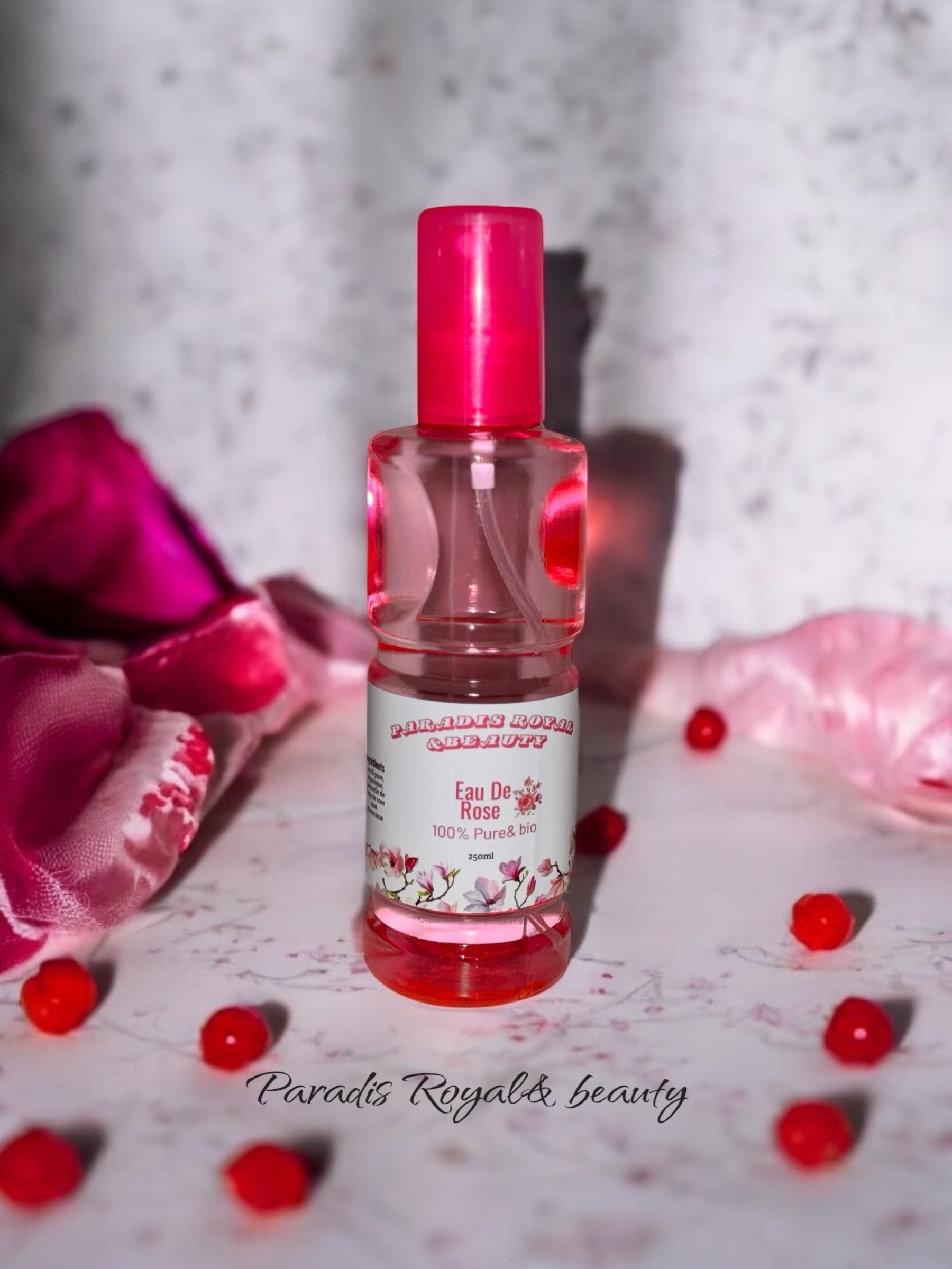 Élixir à la rose du Maroc : révélez une beauté radieuse avec Pure Tonique à l'eau de rose marocaine