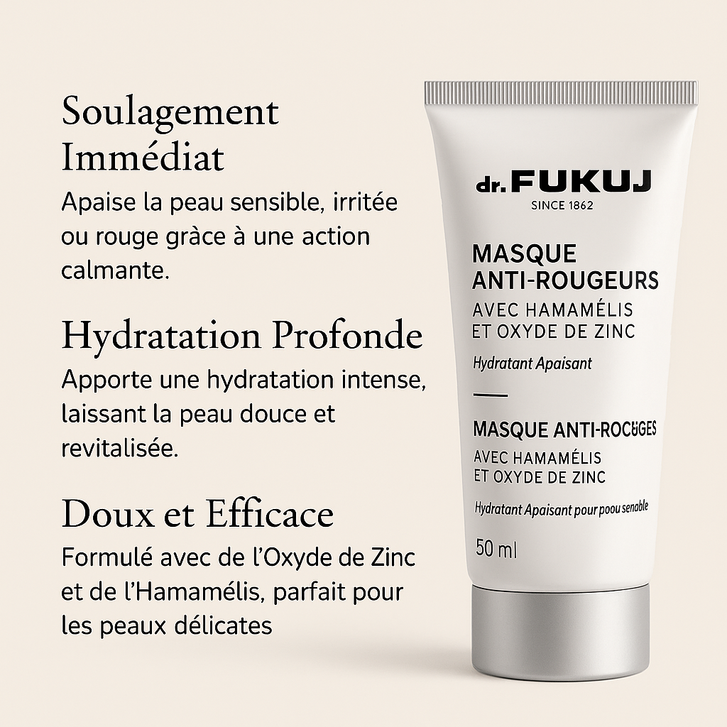 Masque anti-rougeurs Dr. Fukuji