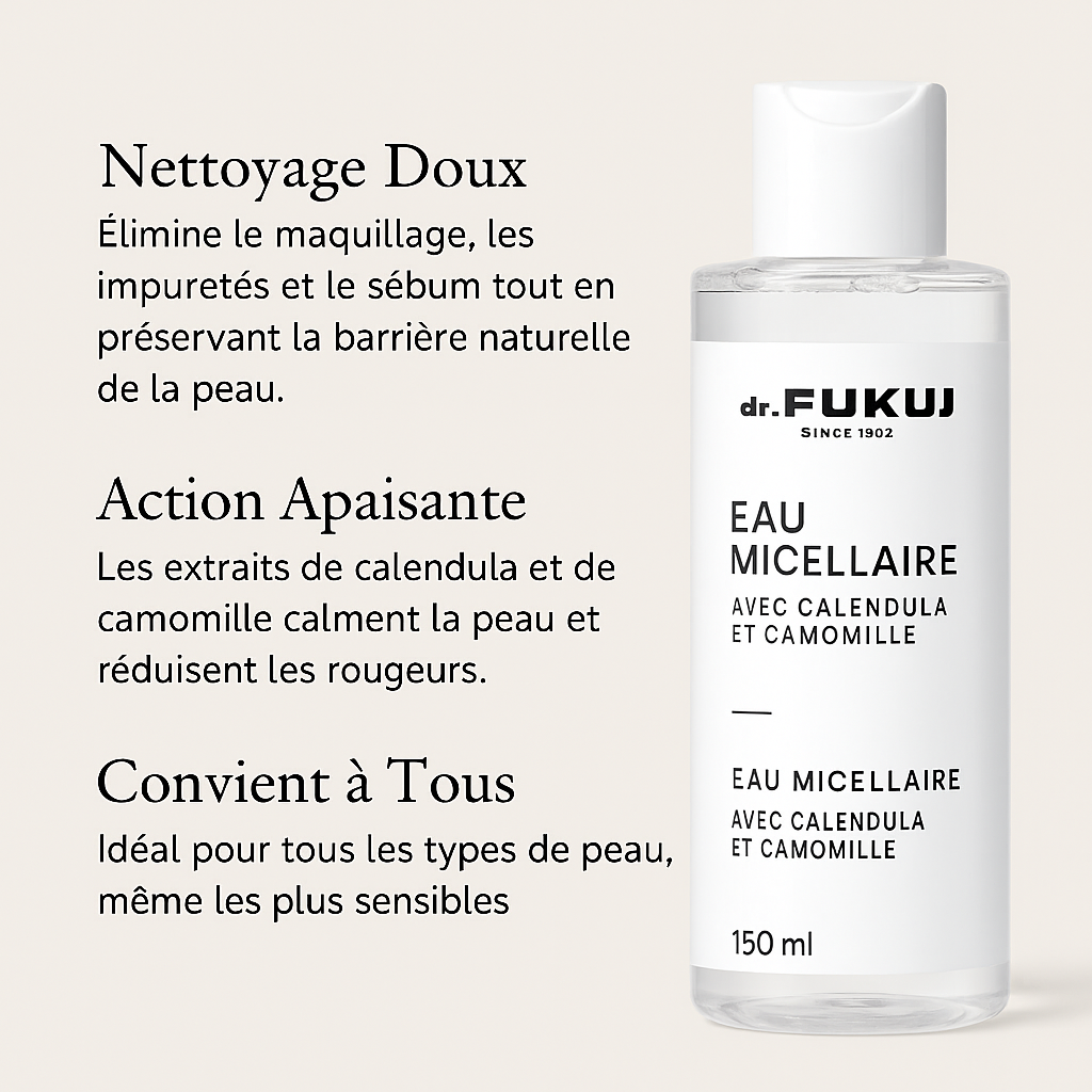 Eau micellaire a la camomille de Dr FUKUJ