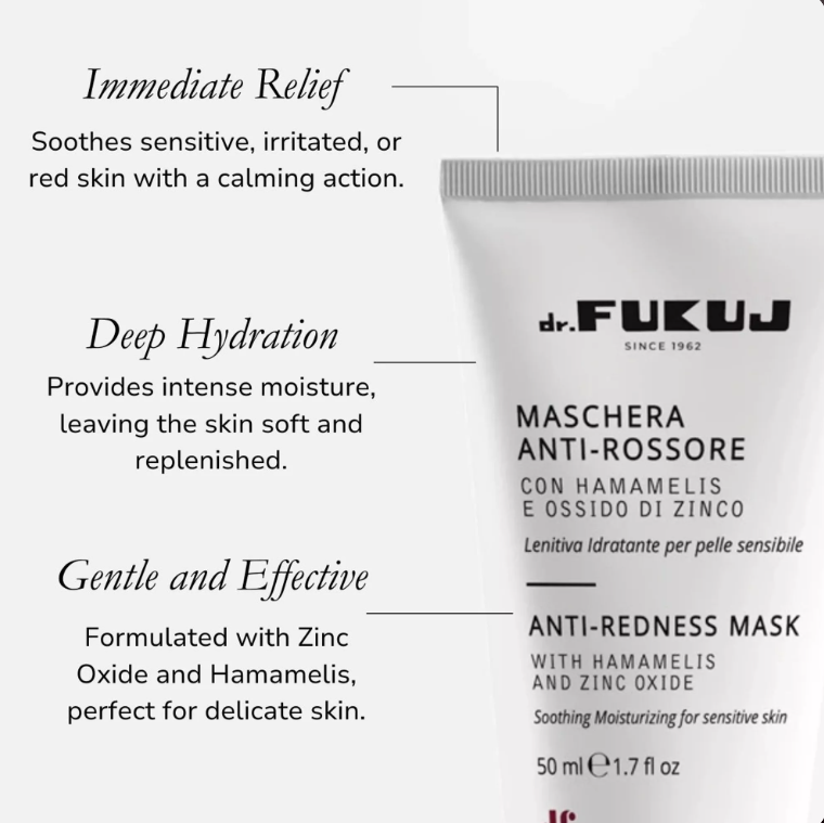 Masque anti-rougeurs Dr. Fukuji