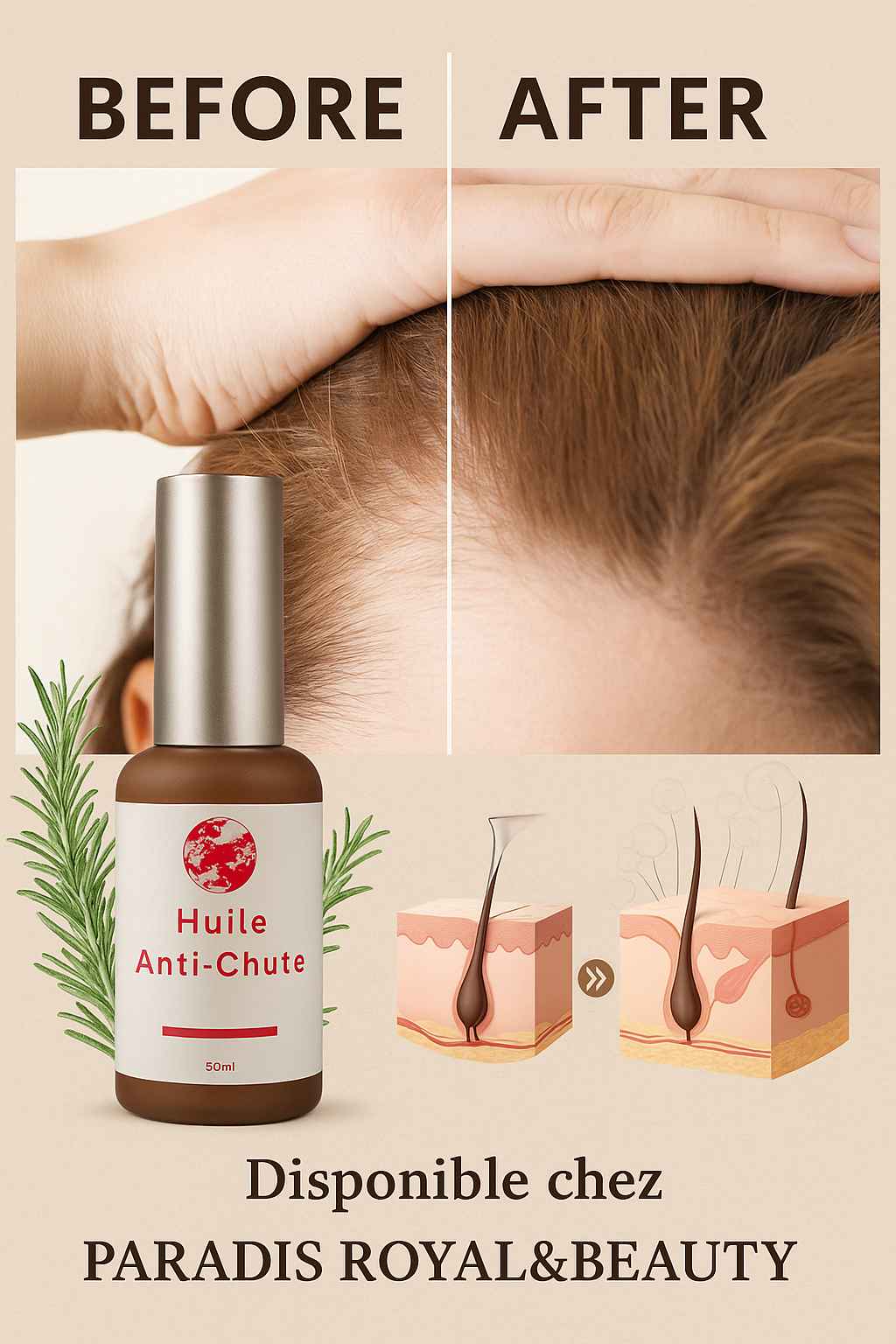 Elixir Huile magic Anti-Chute