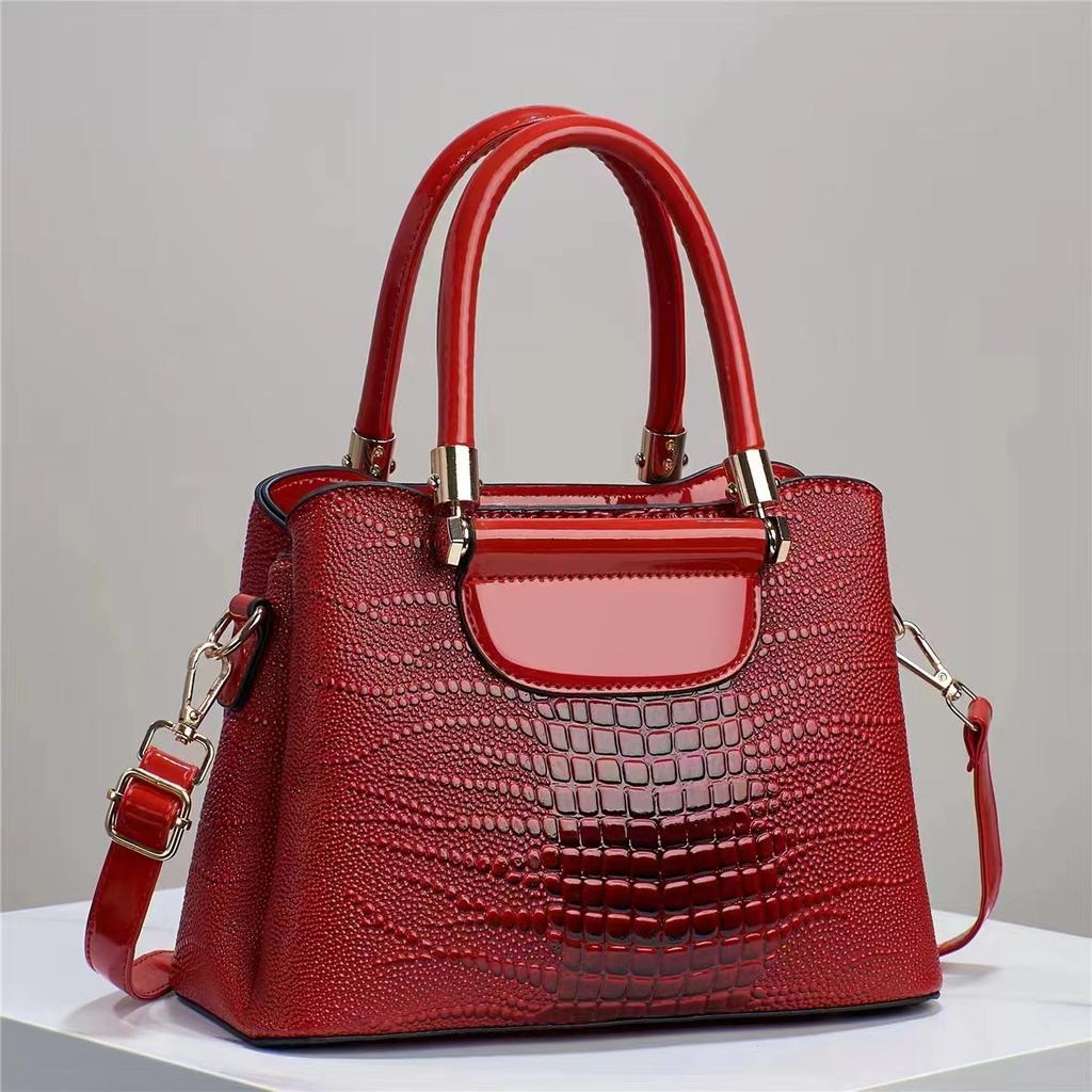 Elegant Croco Handbag