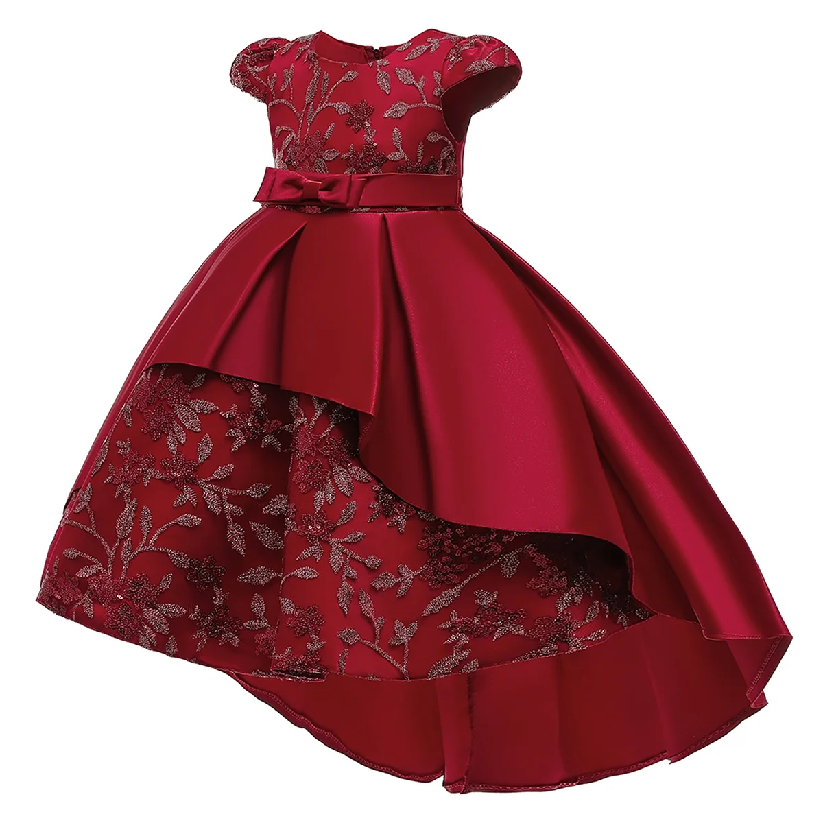 Floral High-Low Dress