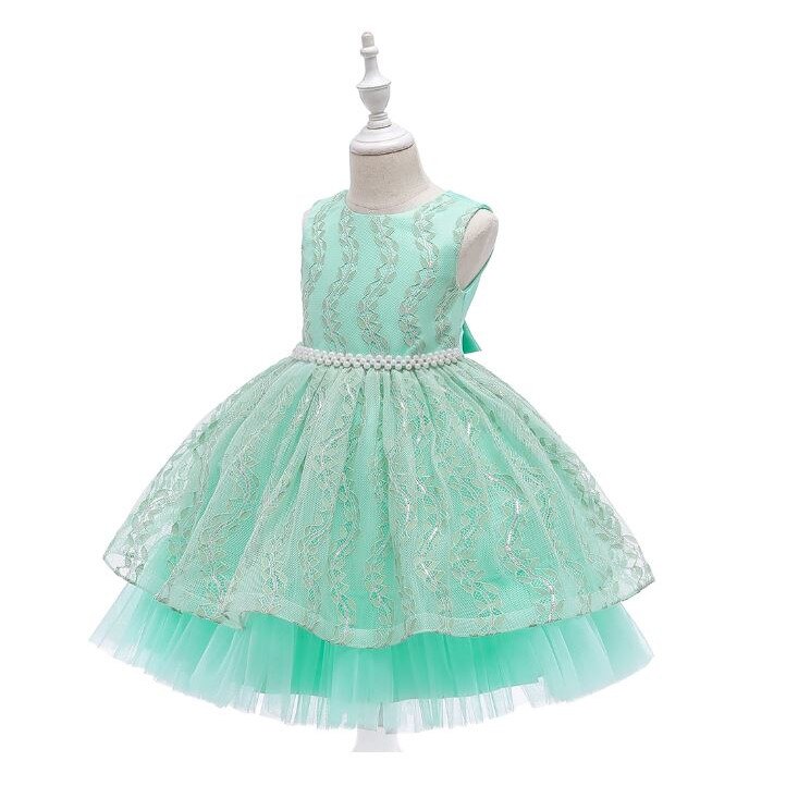 Pink Lace Girl's Dress