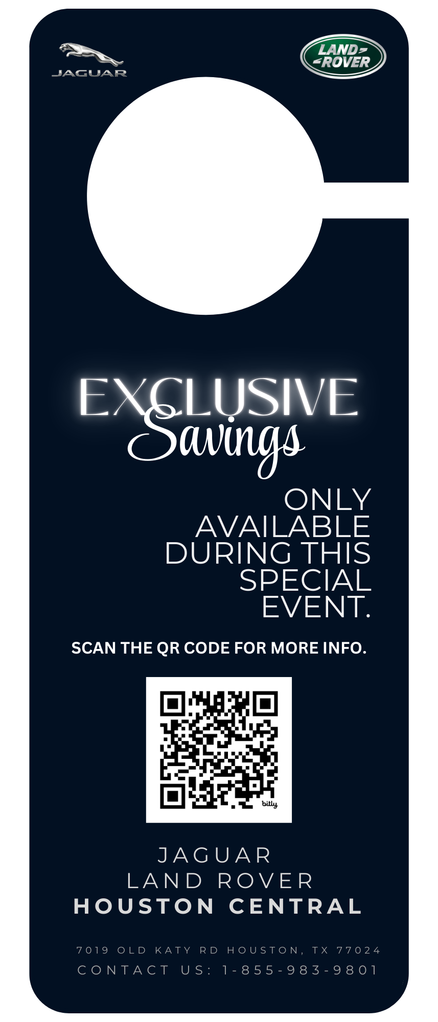 JLR Door Hangers QTY 10,000
