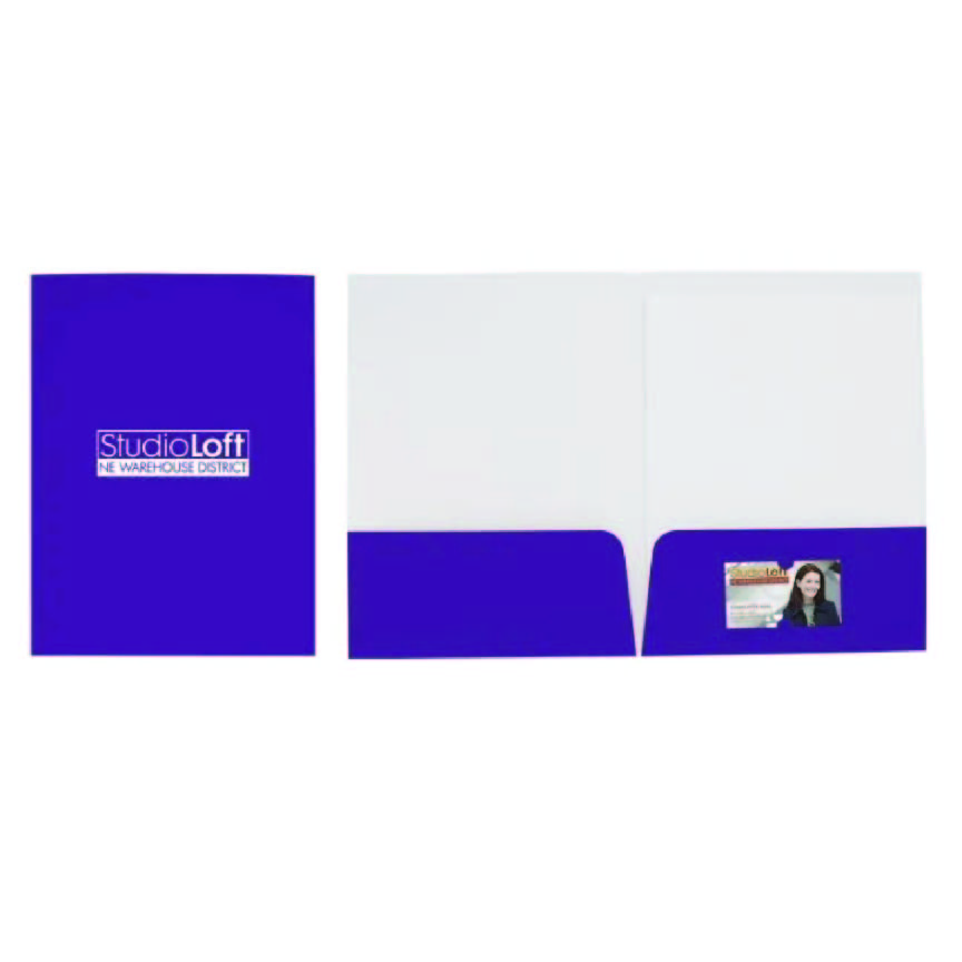 Custom Presentation Folders (qty 100)