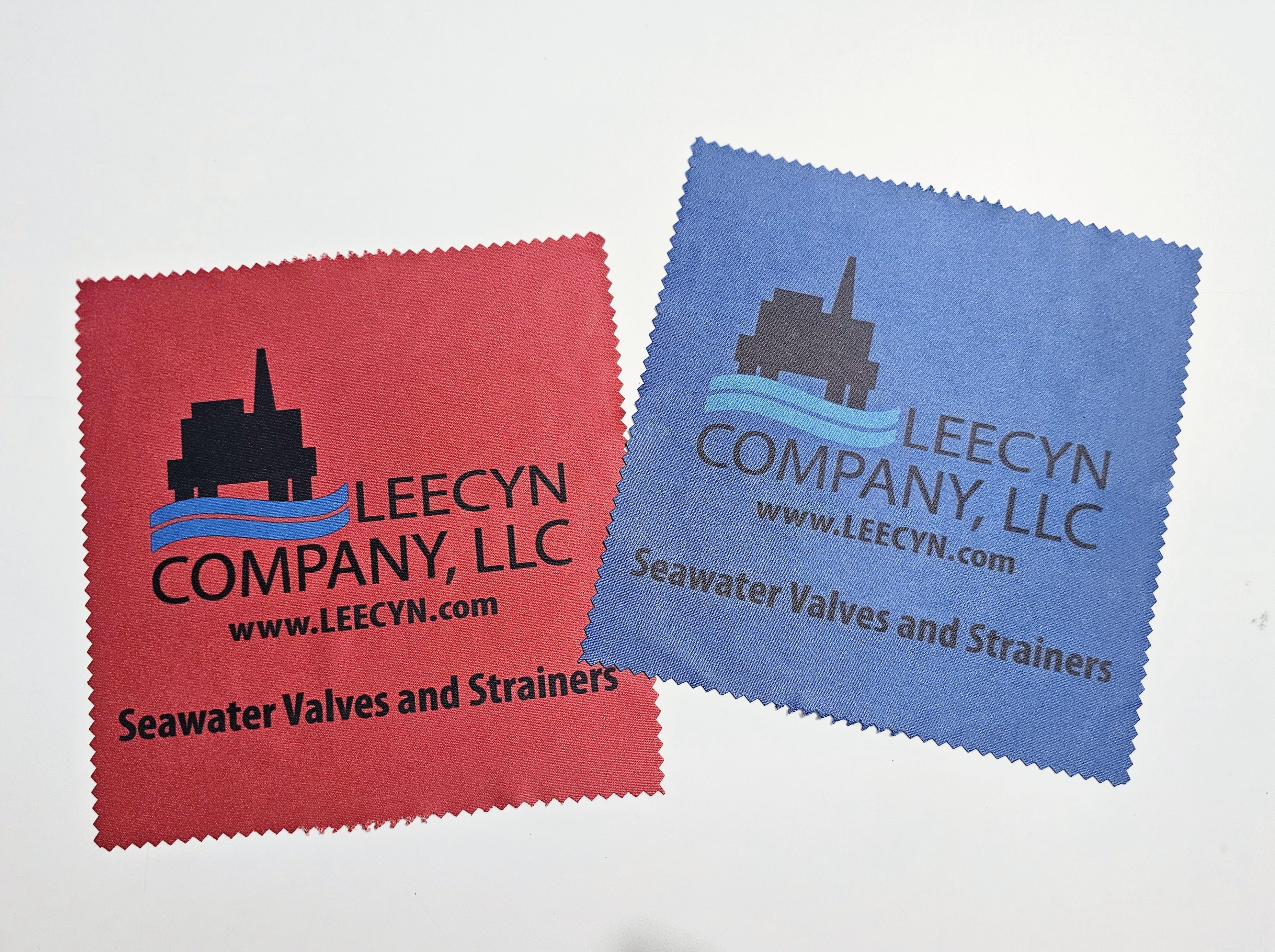 6" x 6" Custom Microfiber Cleaning Cloth