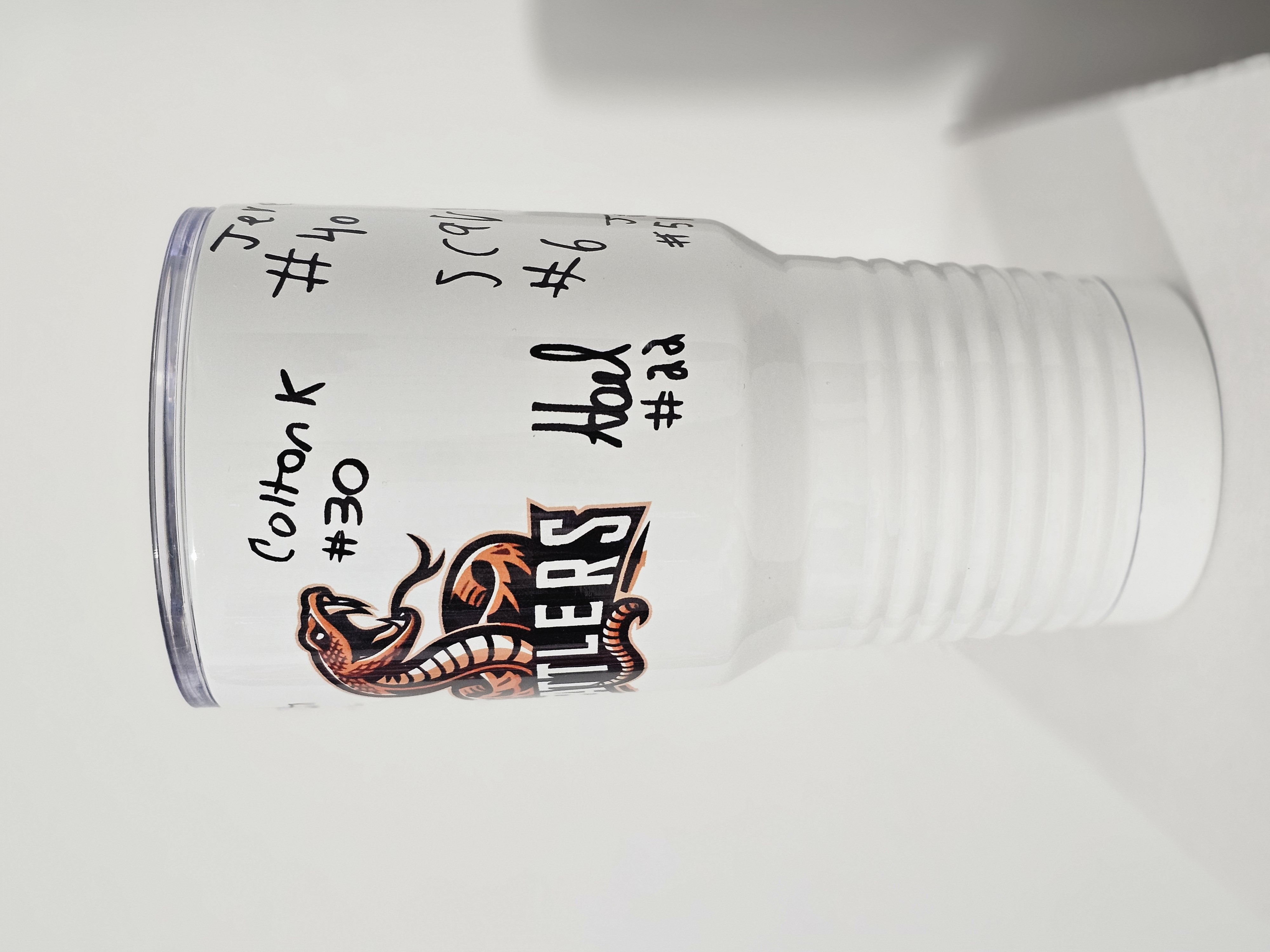 Custom Rattlers Tumbler