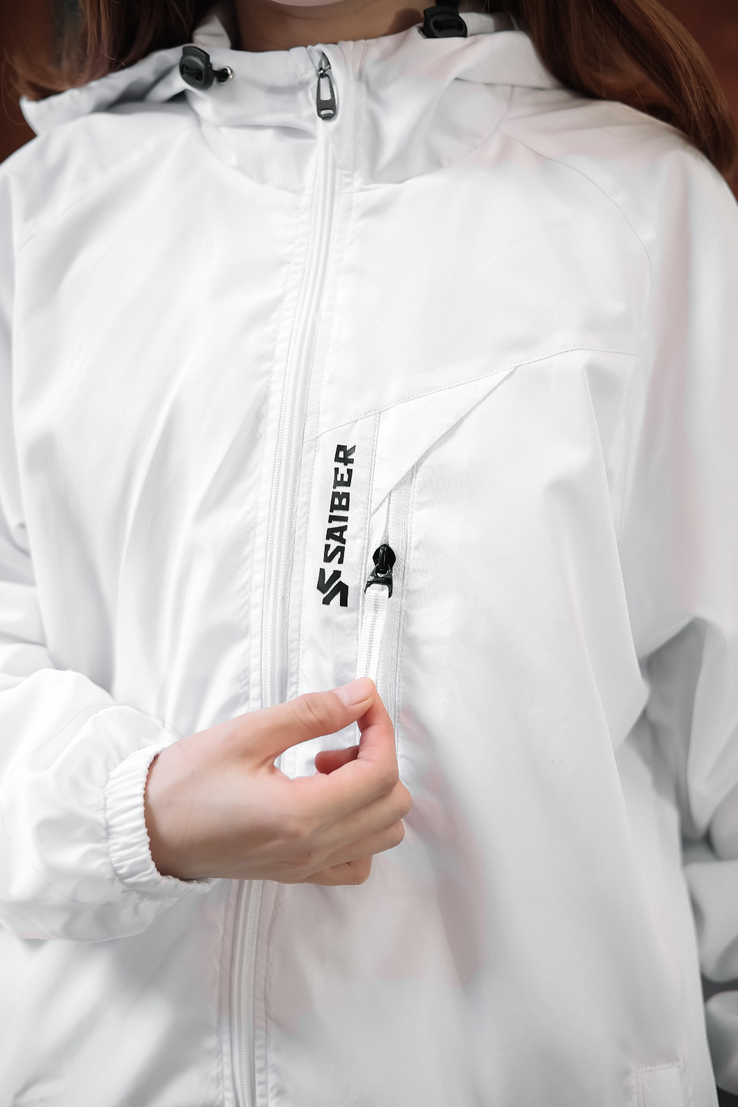 SAIBER - Jaket Parasut Outdoor & Olahraga Pria Wanita UV Protection