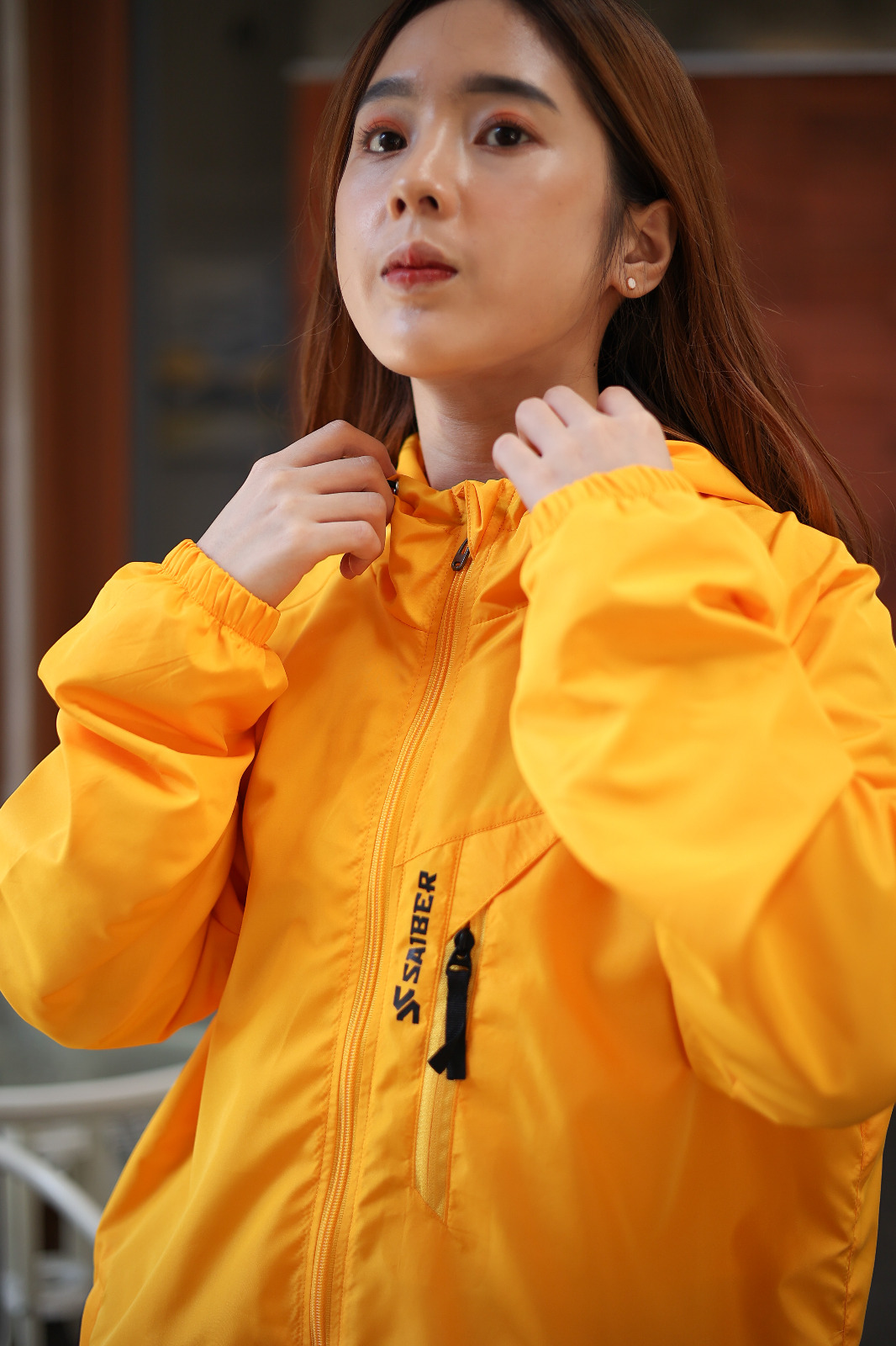 SAIBER - Jaket Parasut Outdoor & Olahraga Pria Wanita UV Protection