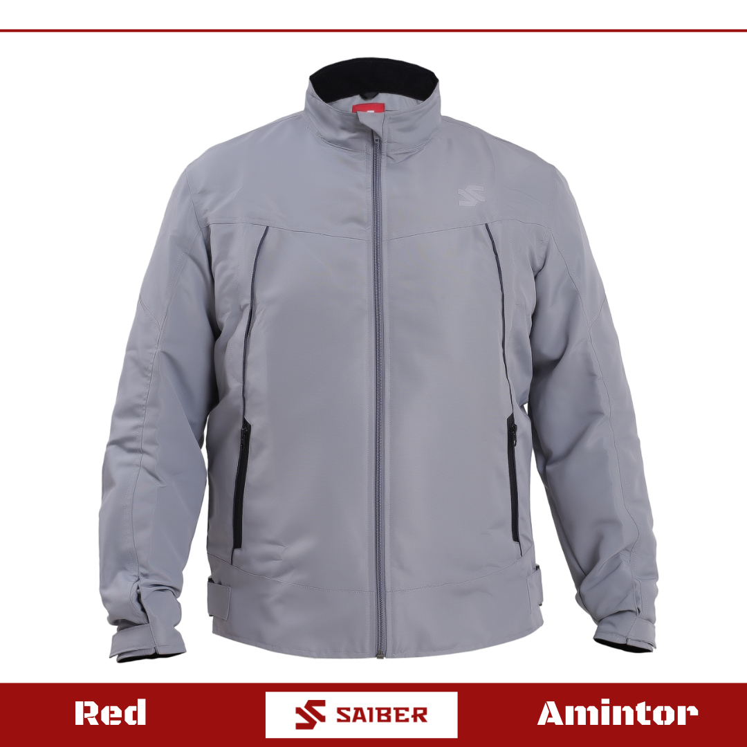 SAIBER - Amintor Jaket Motor Air Vent System Anti Angin Reflective