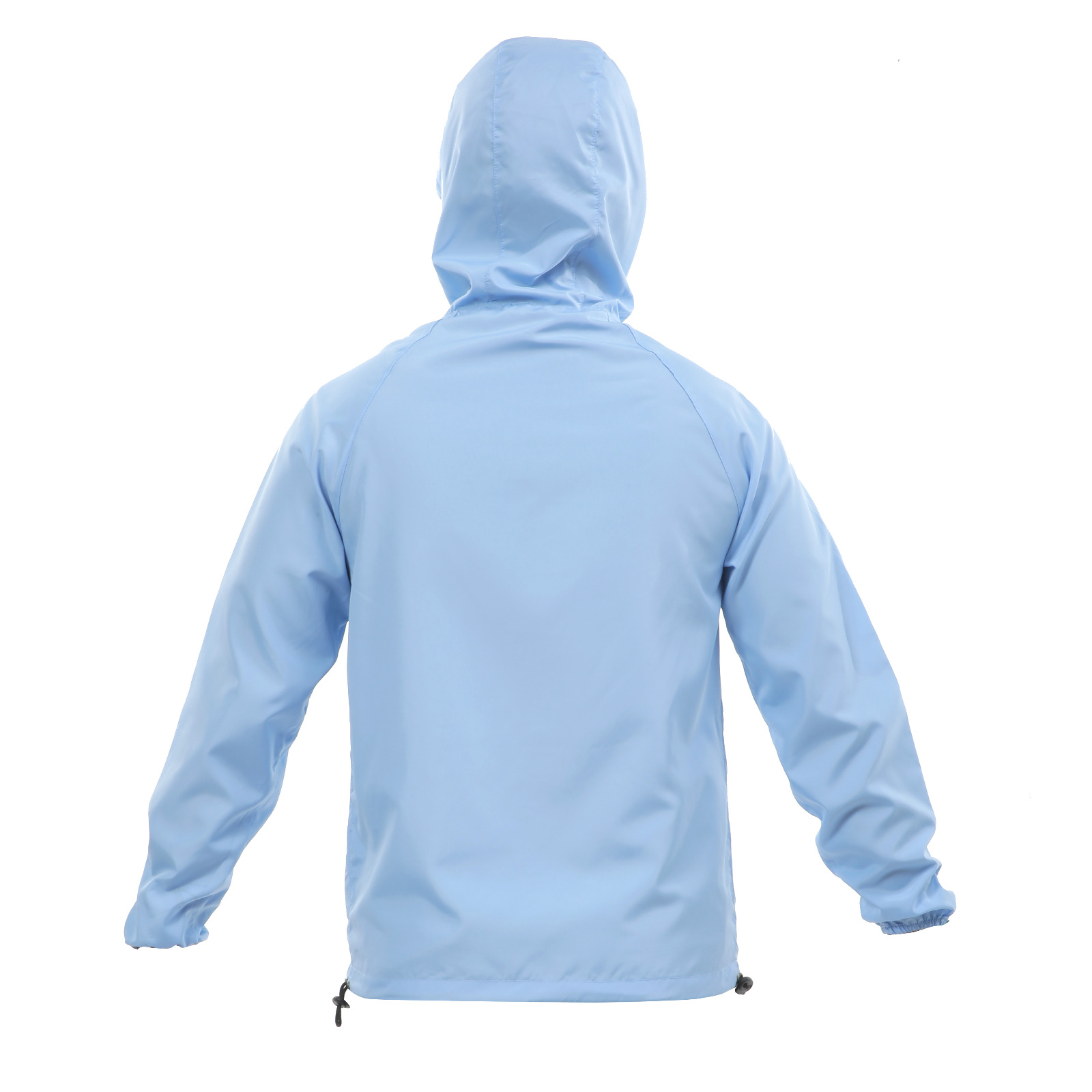 Blue Hooded Jacket